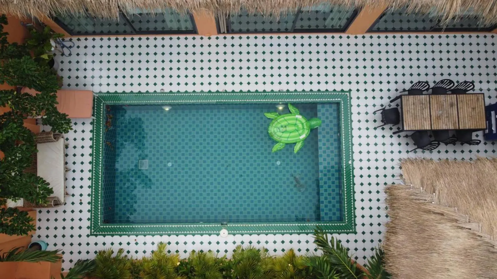 Swimming pool in Dojo pool villa