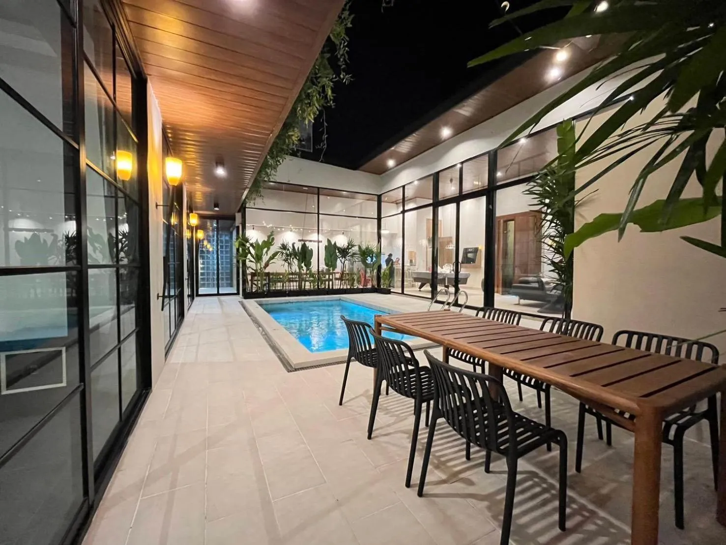 Pool view in Dojo pool villa