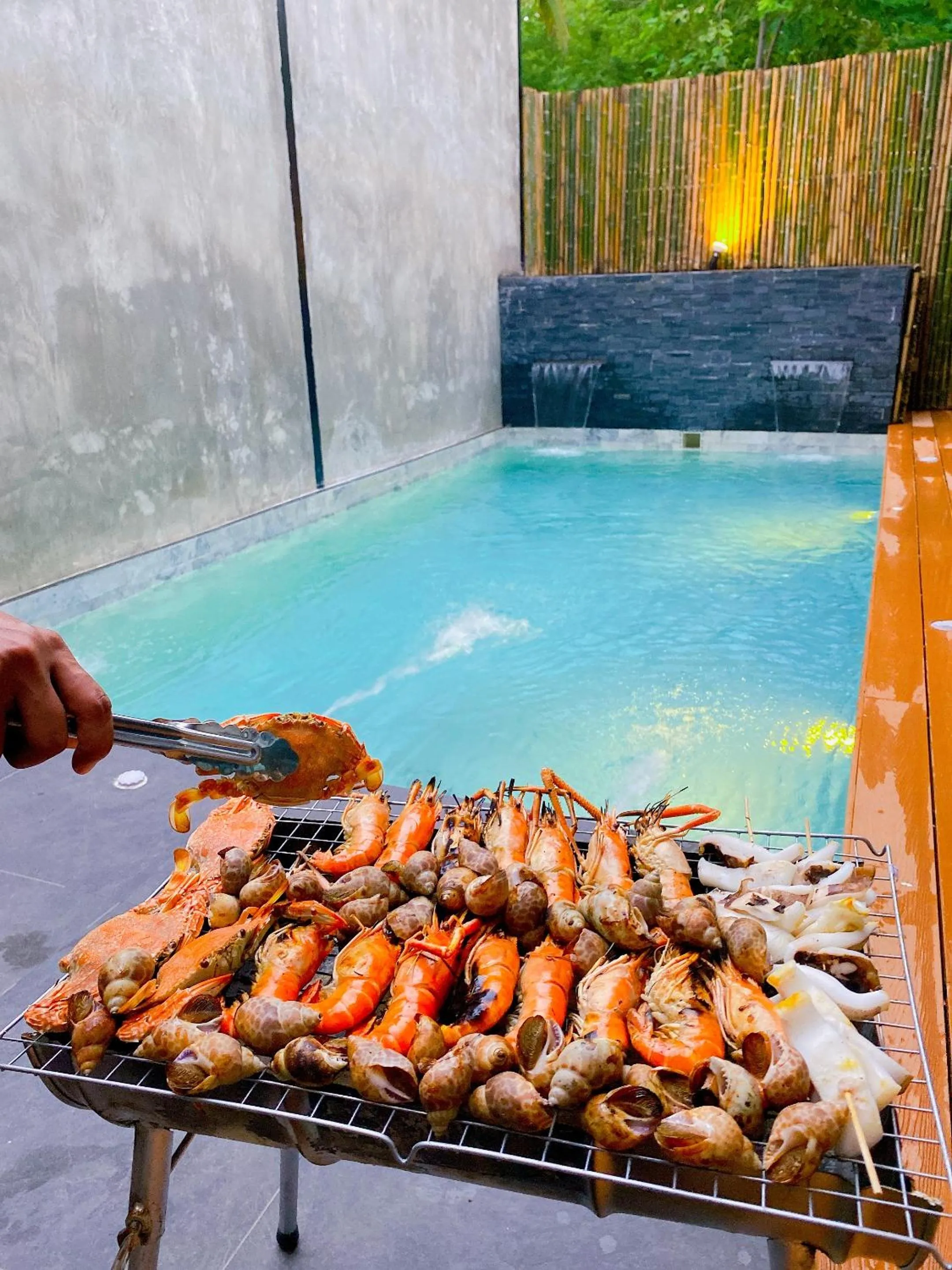 Swimming pool in Dojo pool villa