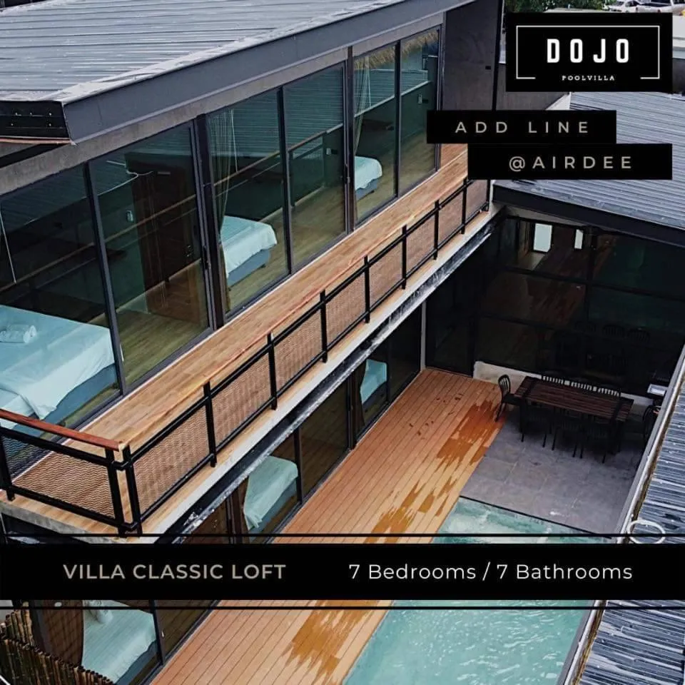 Swimming pool in Dojo pool villa