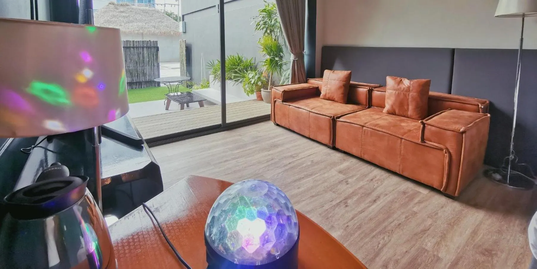 Living room in Dojo pool villa