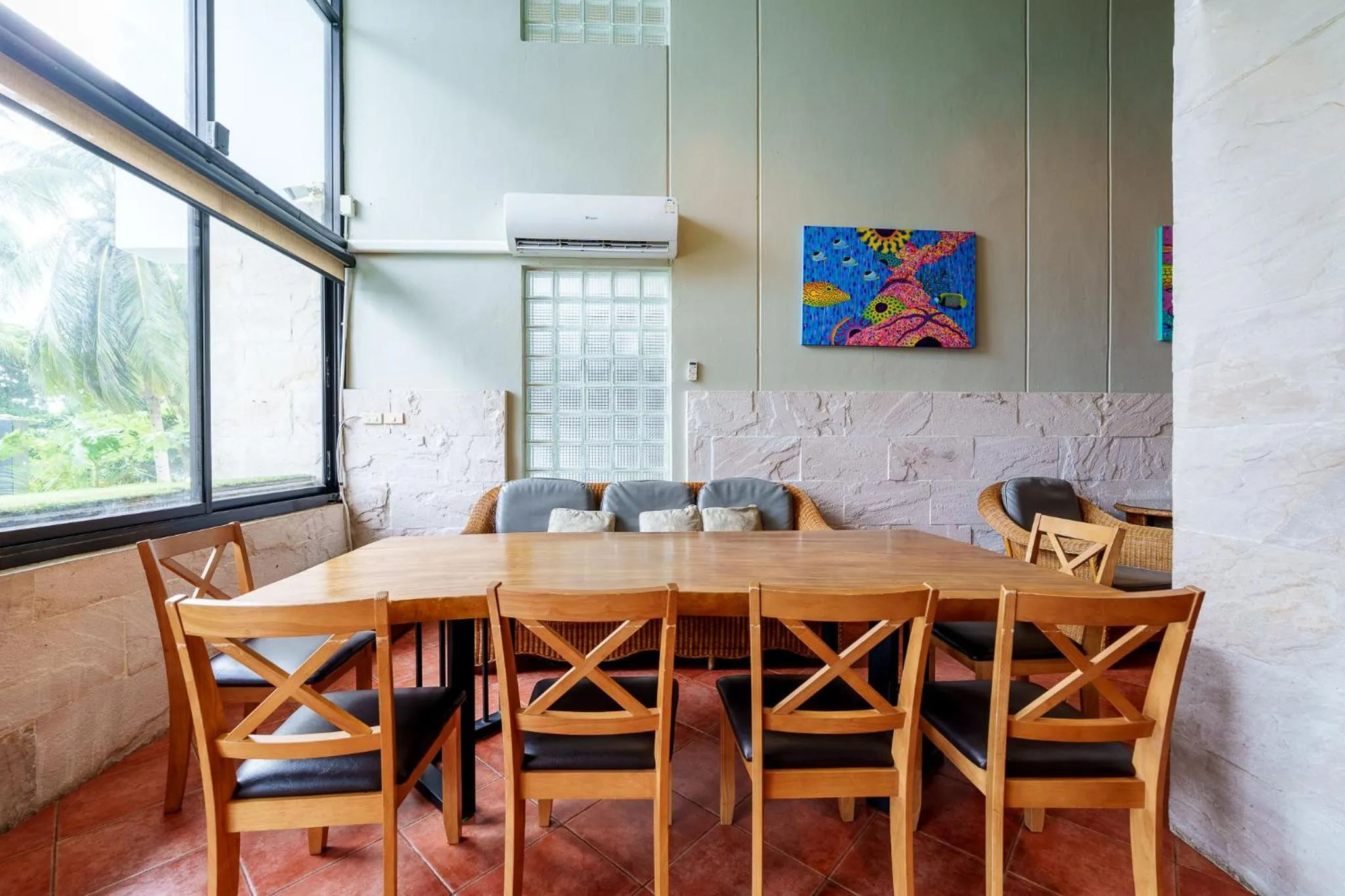 Dinner in Dojo pool villa