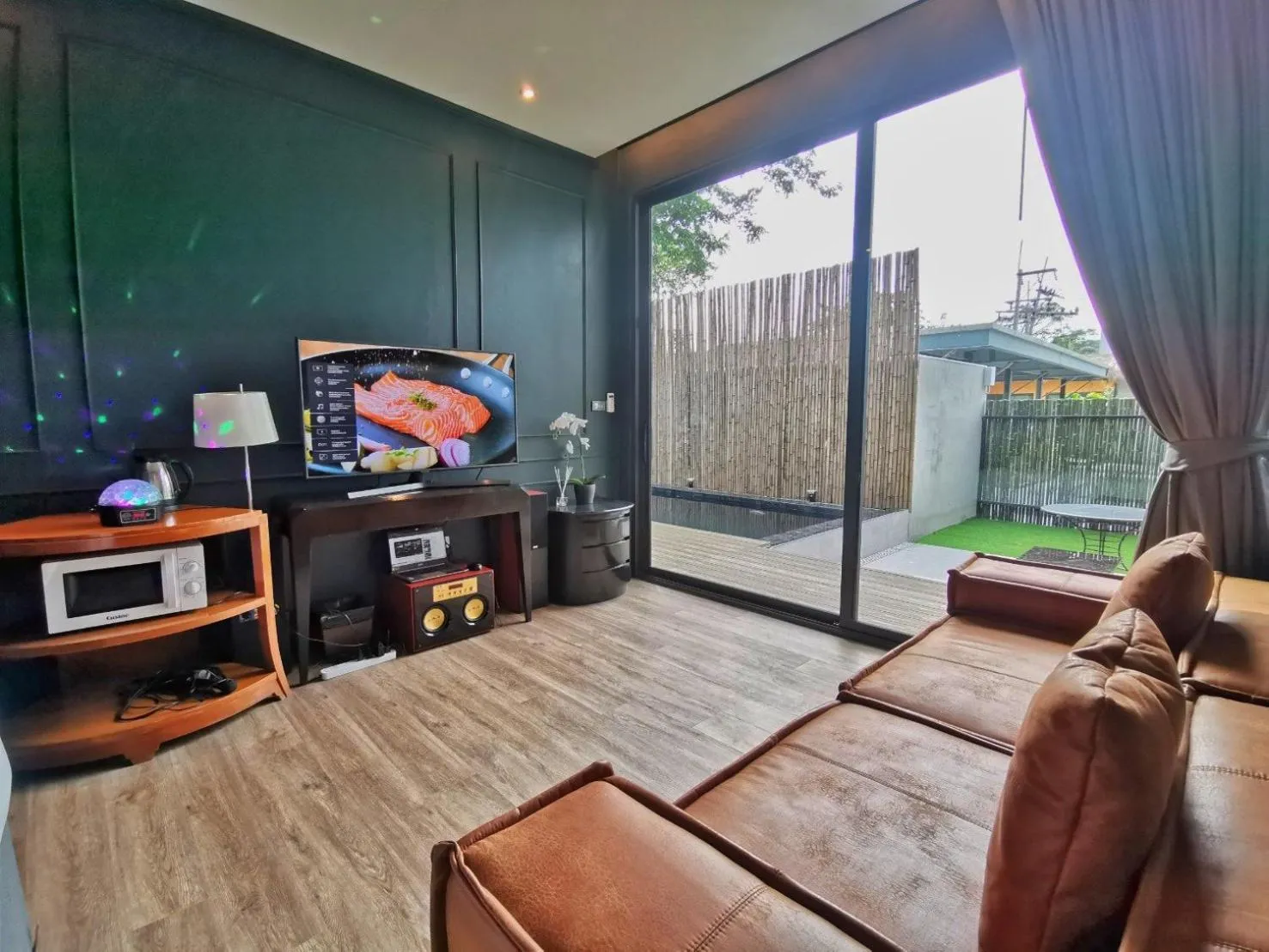 Living room in Dojo pool villa