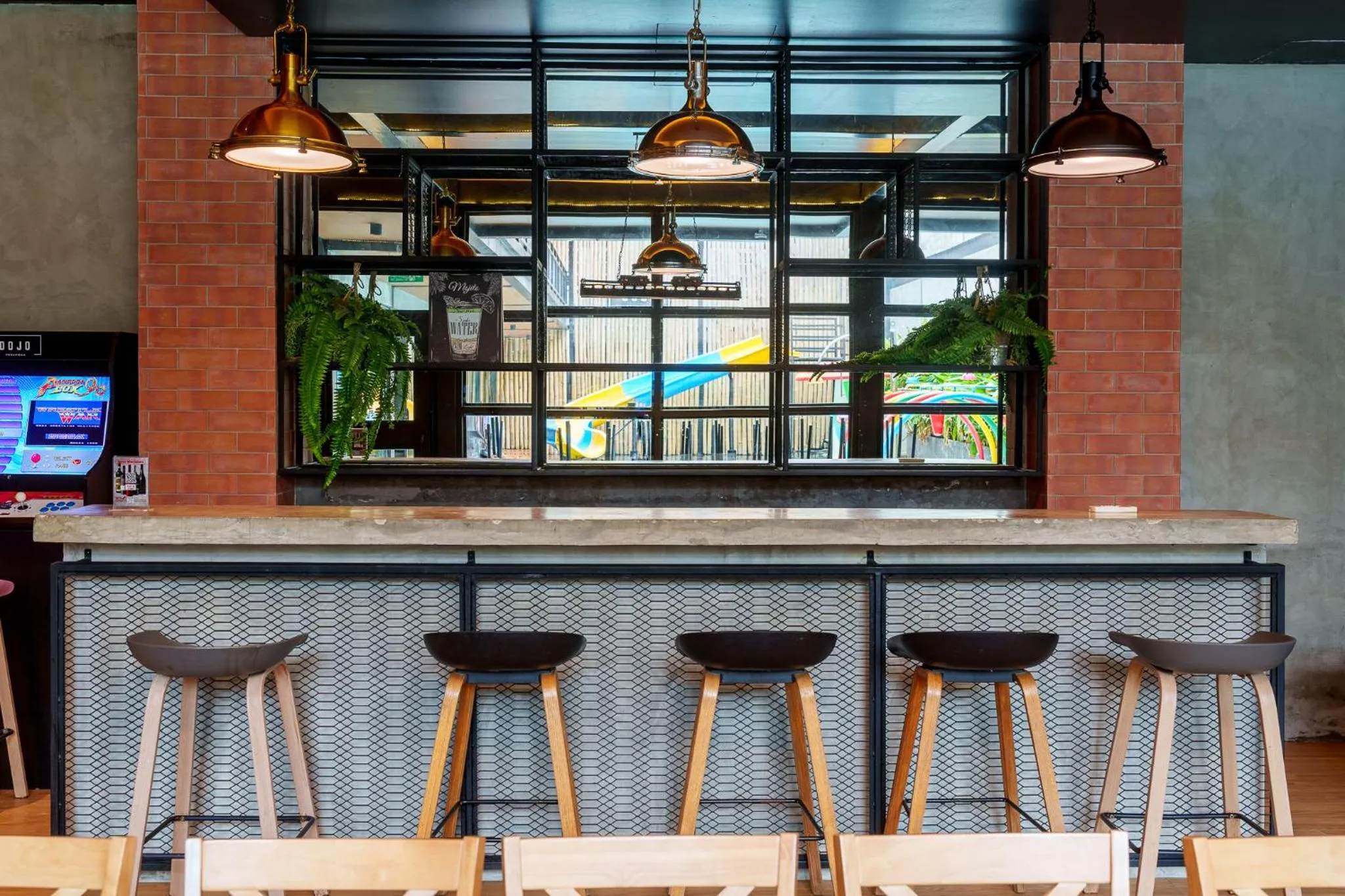 Living room in Dojo pool villa