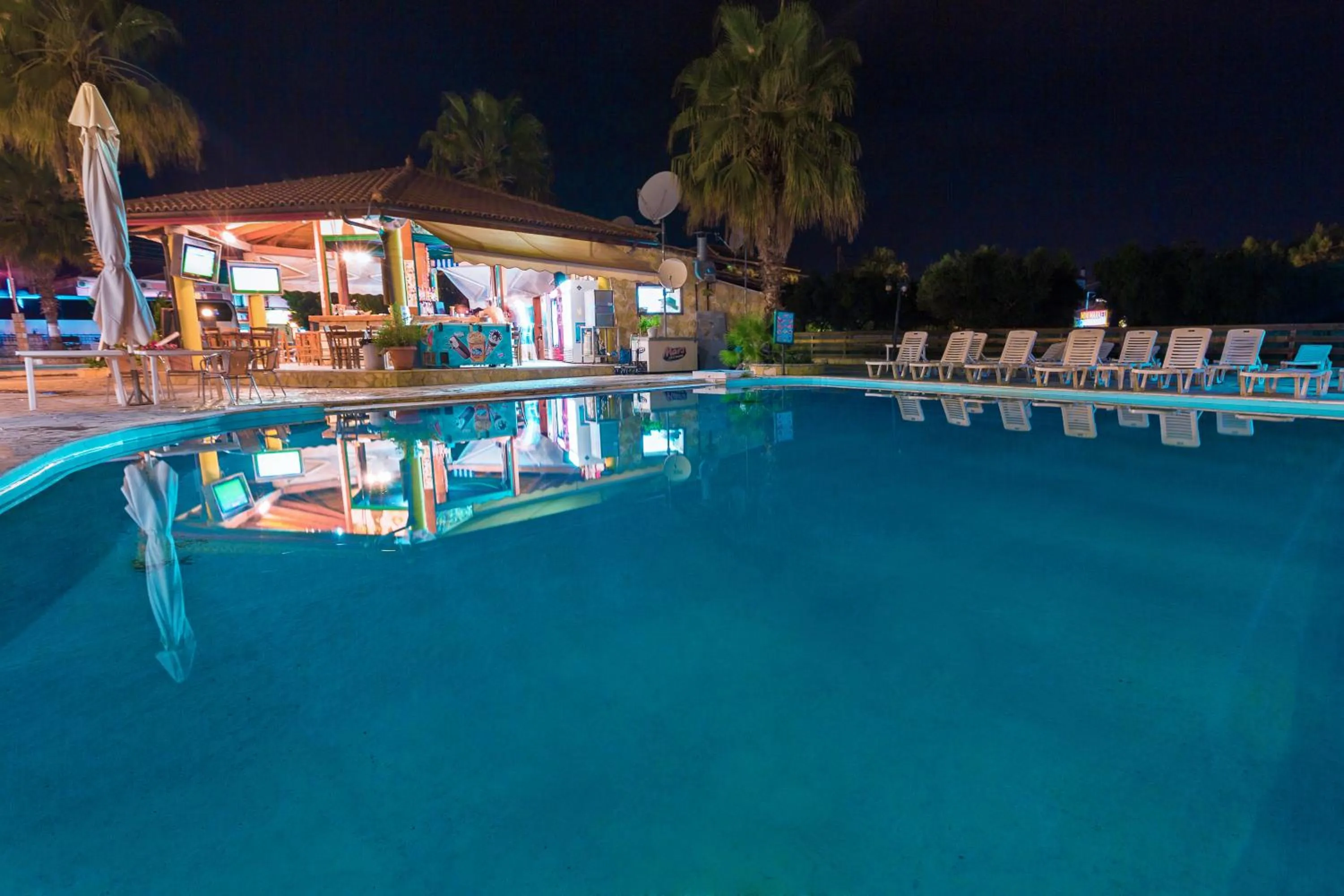 Property building in Blue Palm Hotel