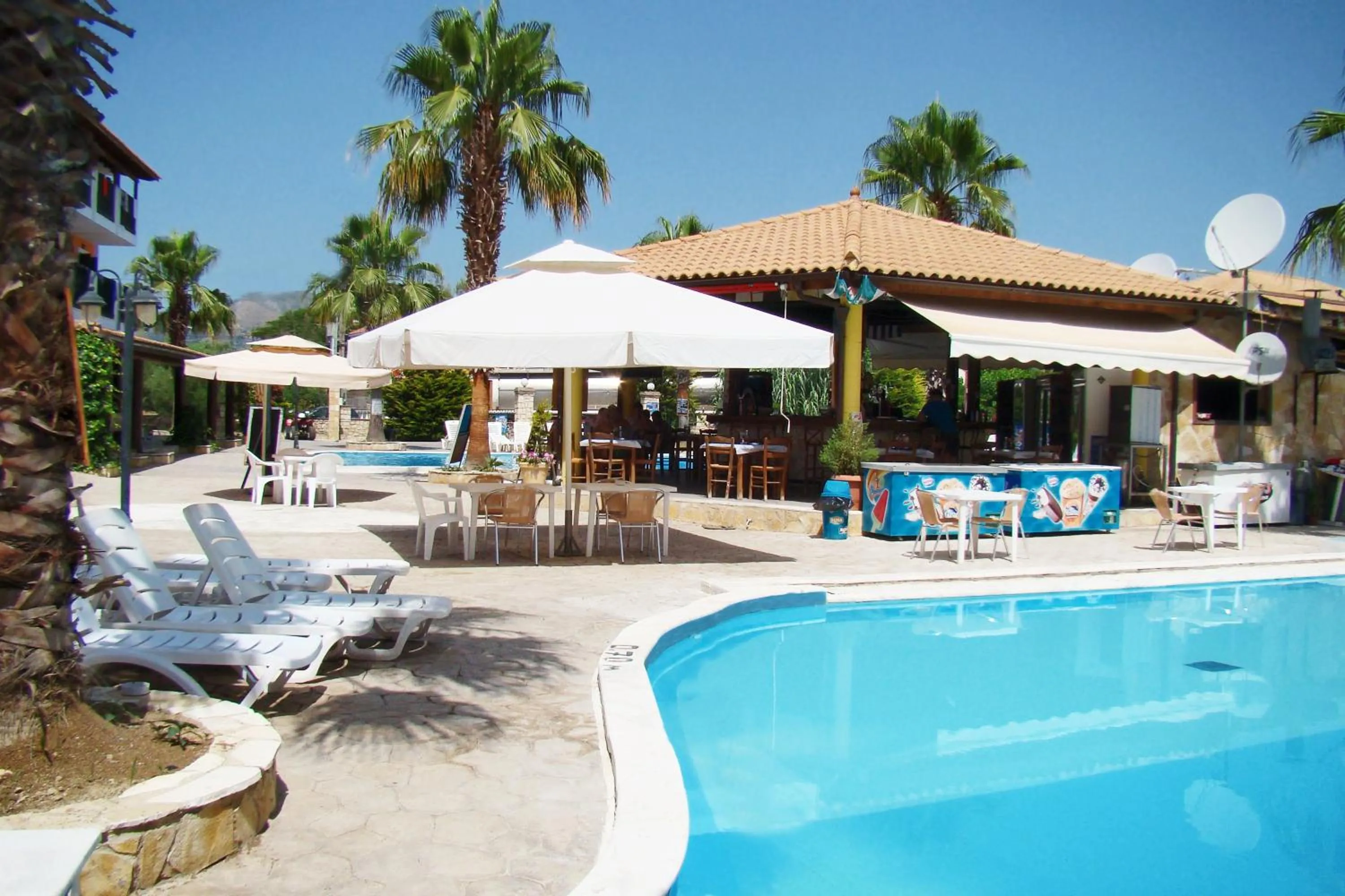 Property building in Blue Palm Hotel