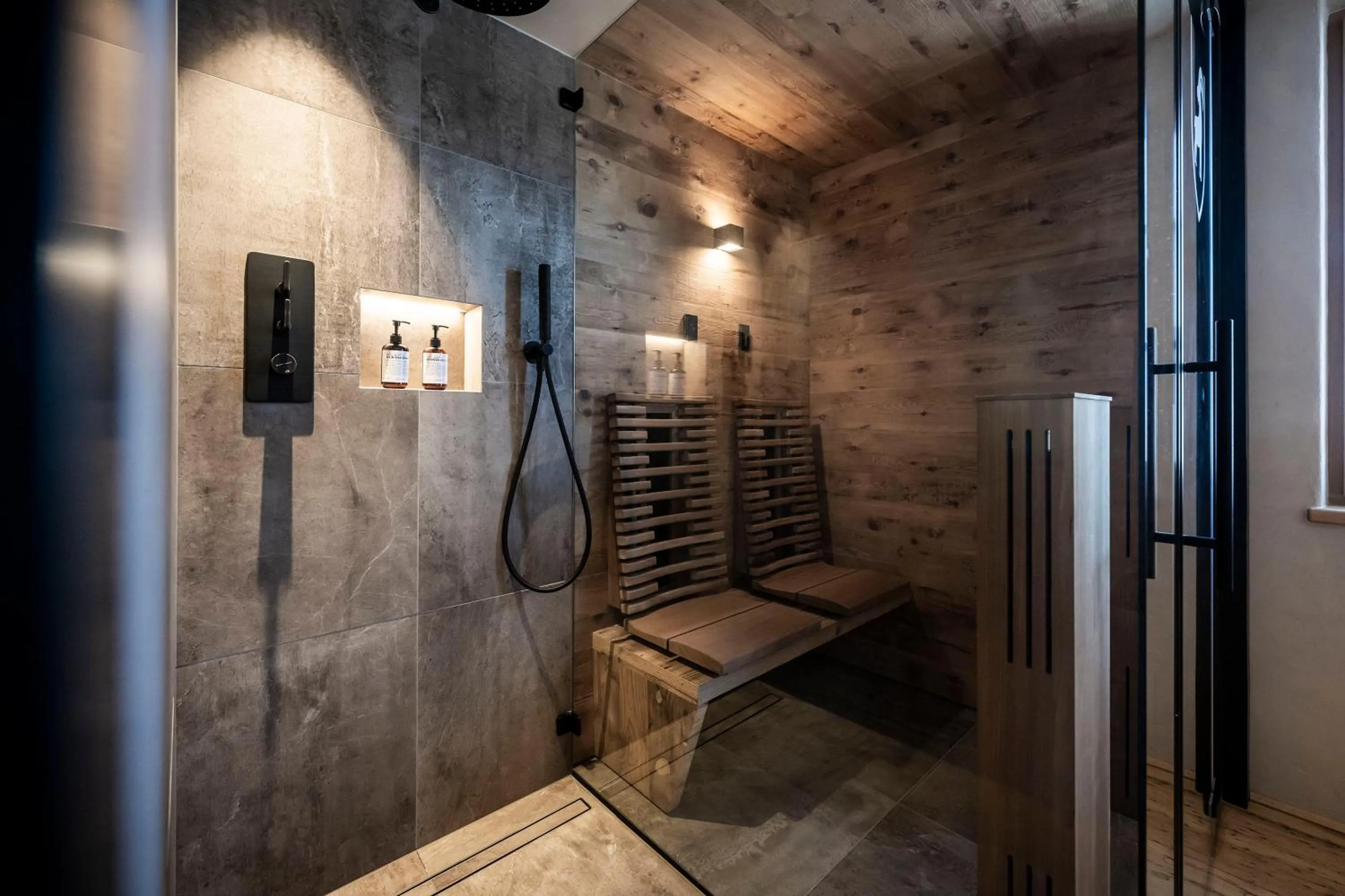 Sauna in Hotel Ansitz Steinbock