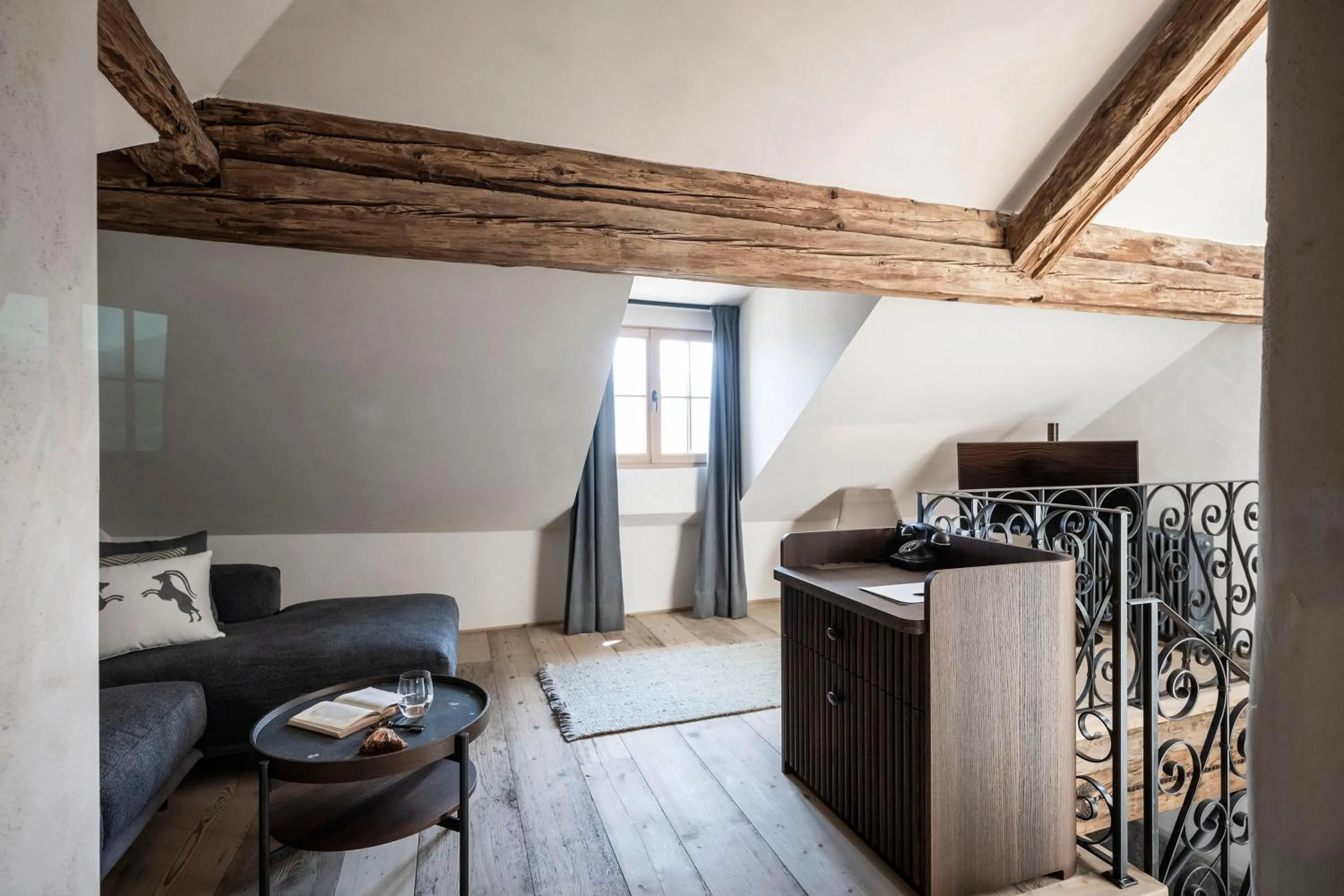 Seating area in Hotel Ansitz Steinbock