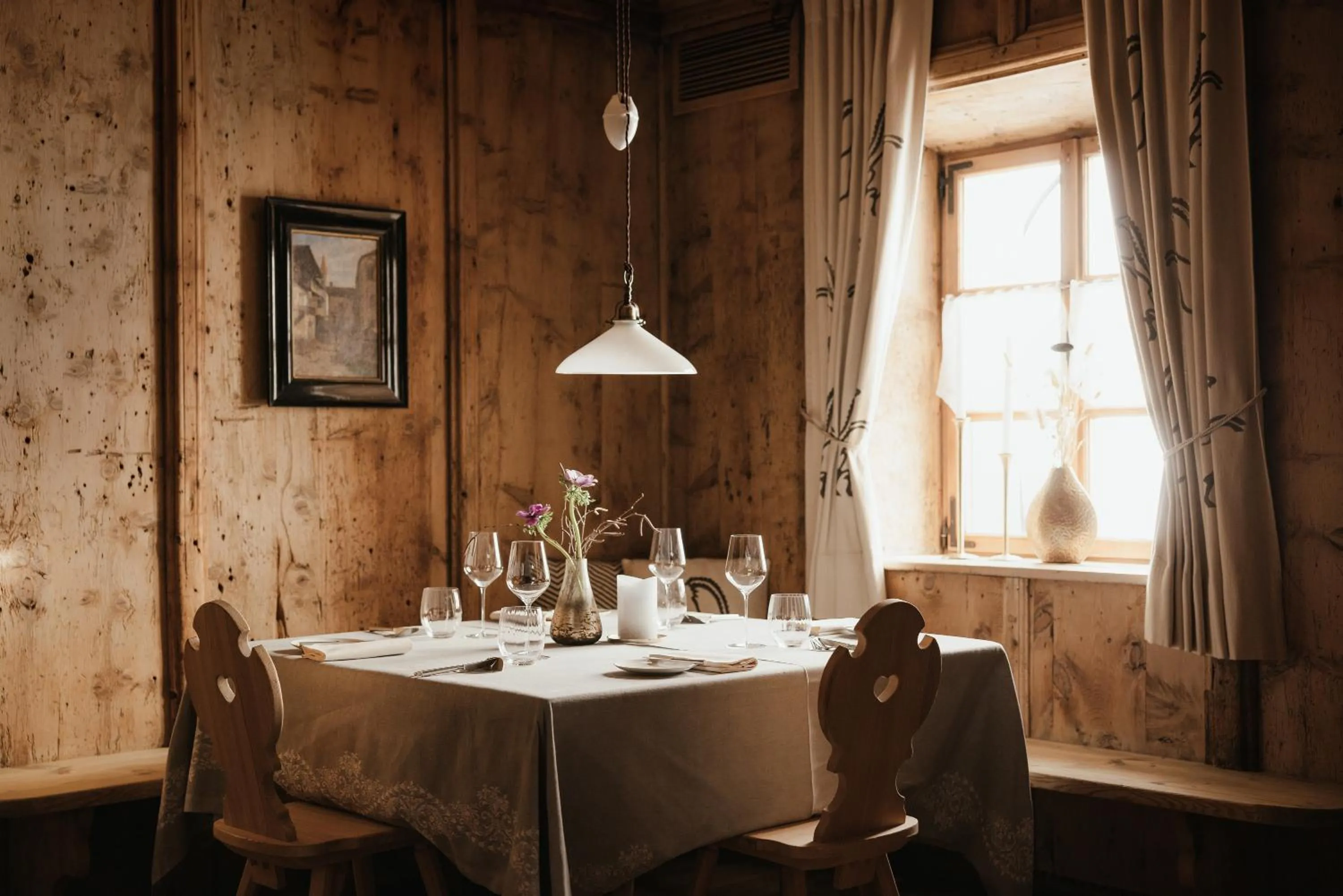 Restaurant/places to eat in Hotel Ansitz Steinbock