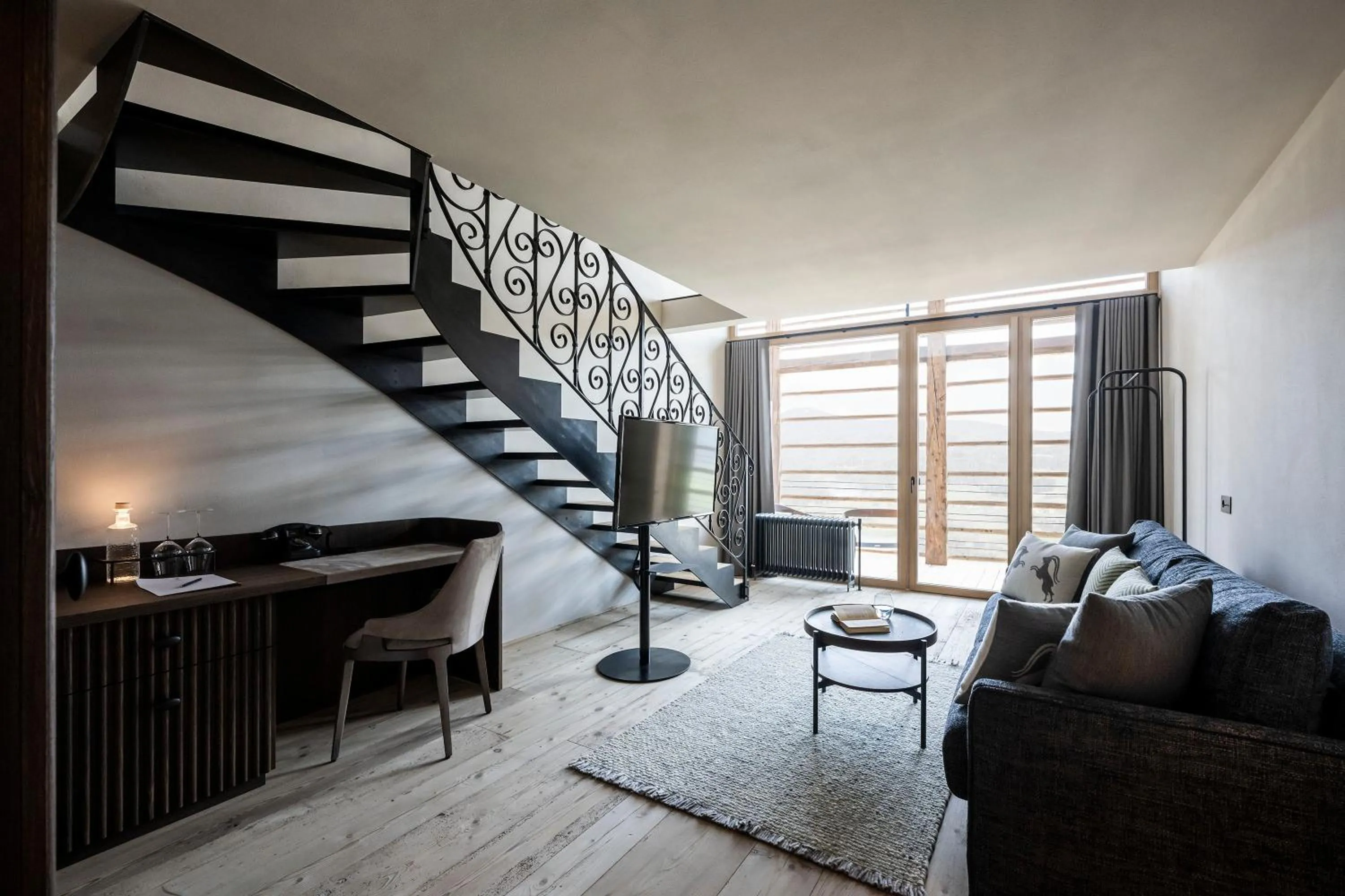 Living room in Hotel Ansitz Steinbock