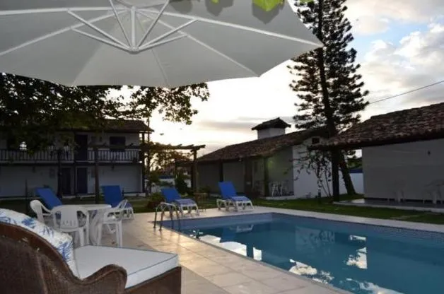 Swimming pool in Pousada Maria Farinha