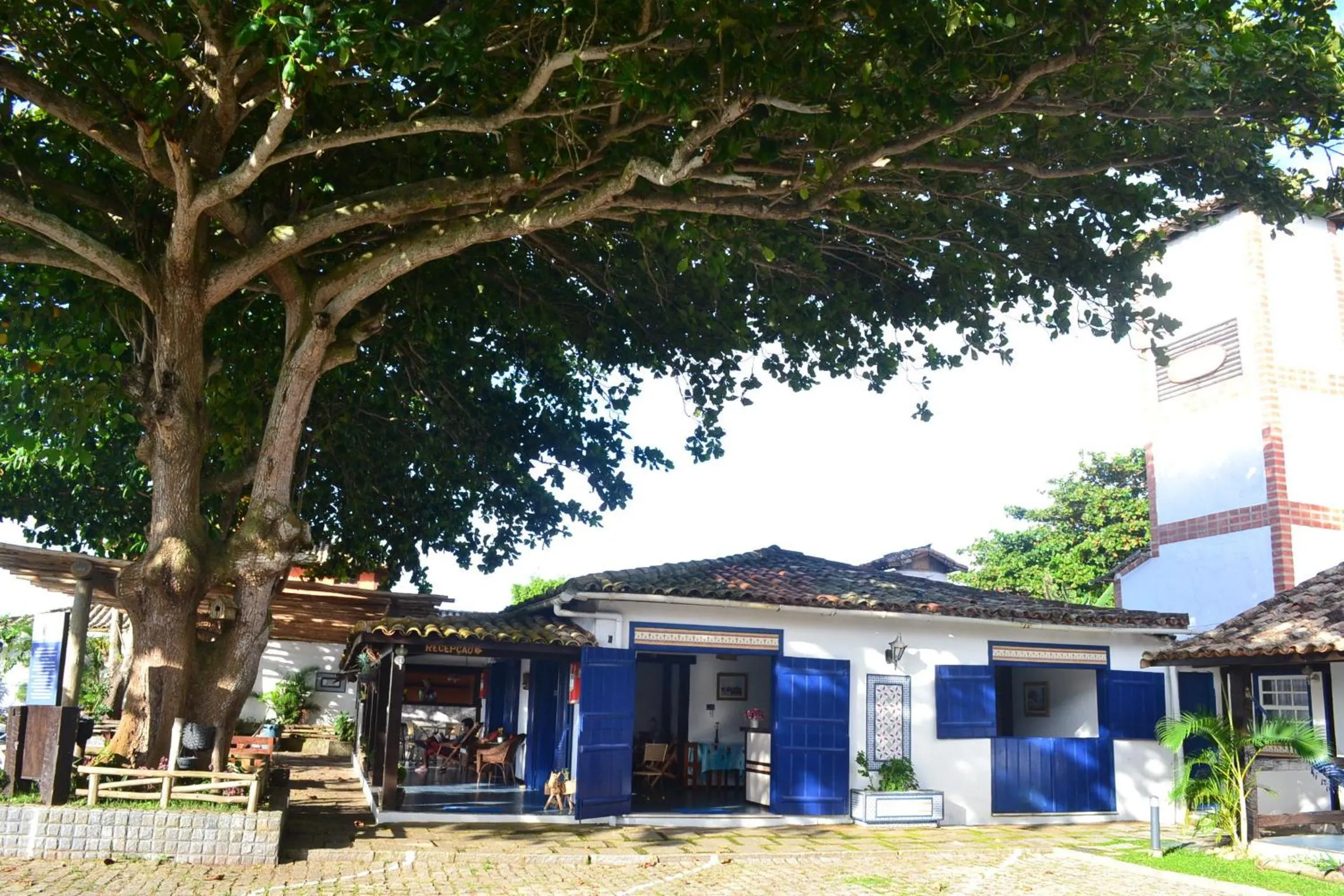 Property building in Pousada Maria Farinha