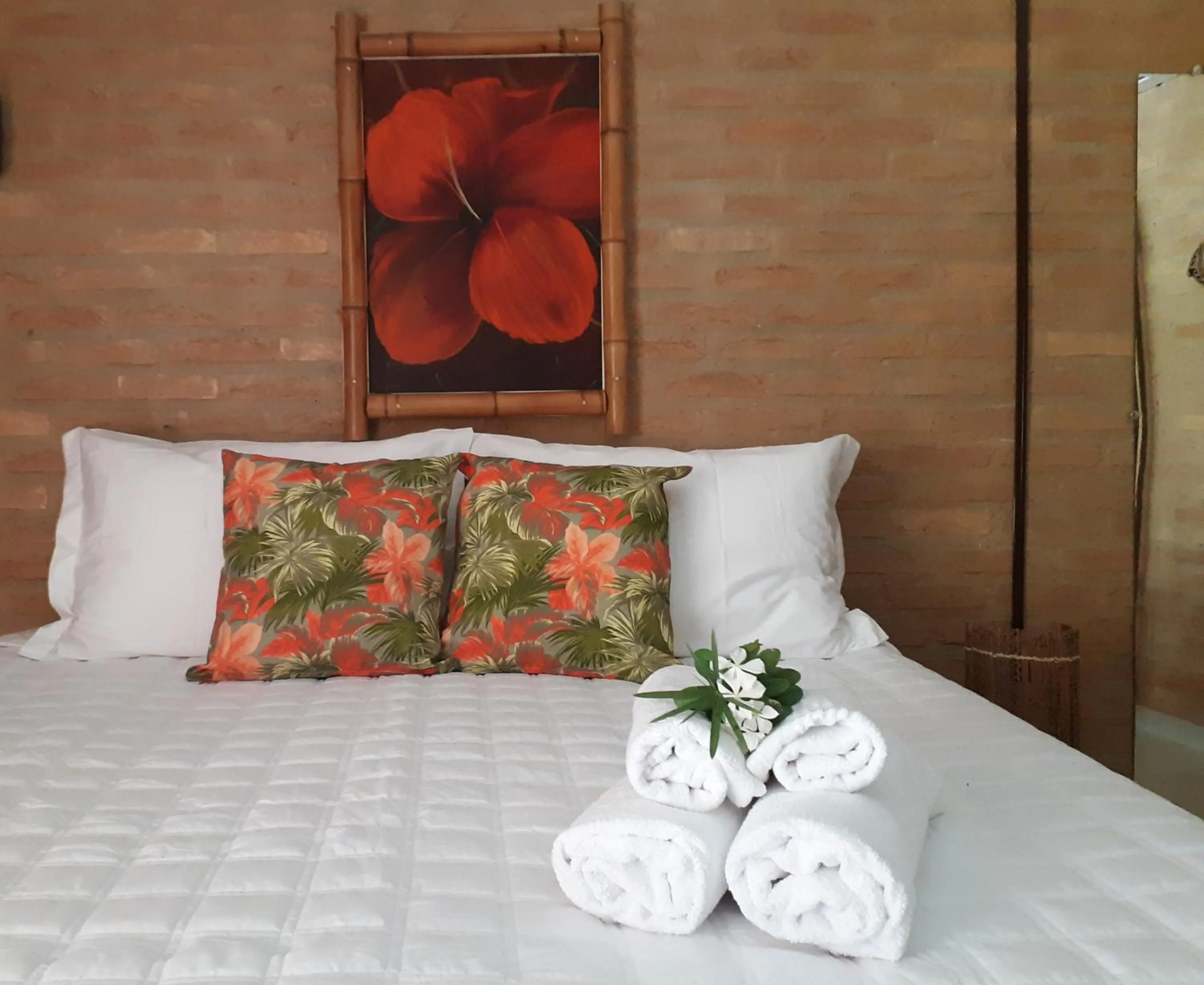 Bed in Vila das Mangabeiras Corumbau