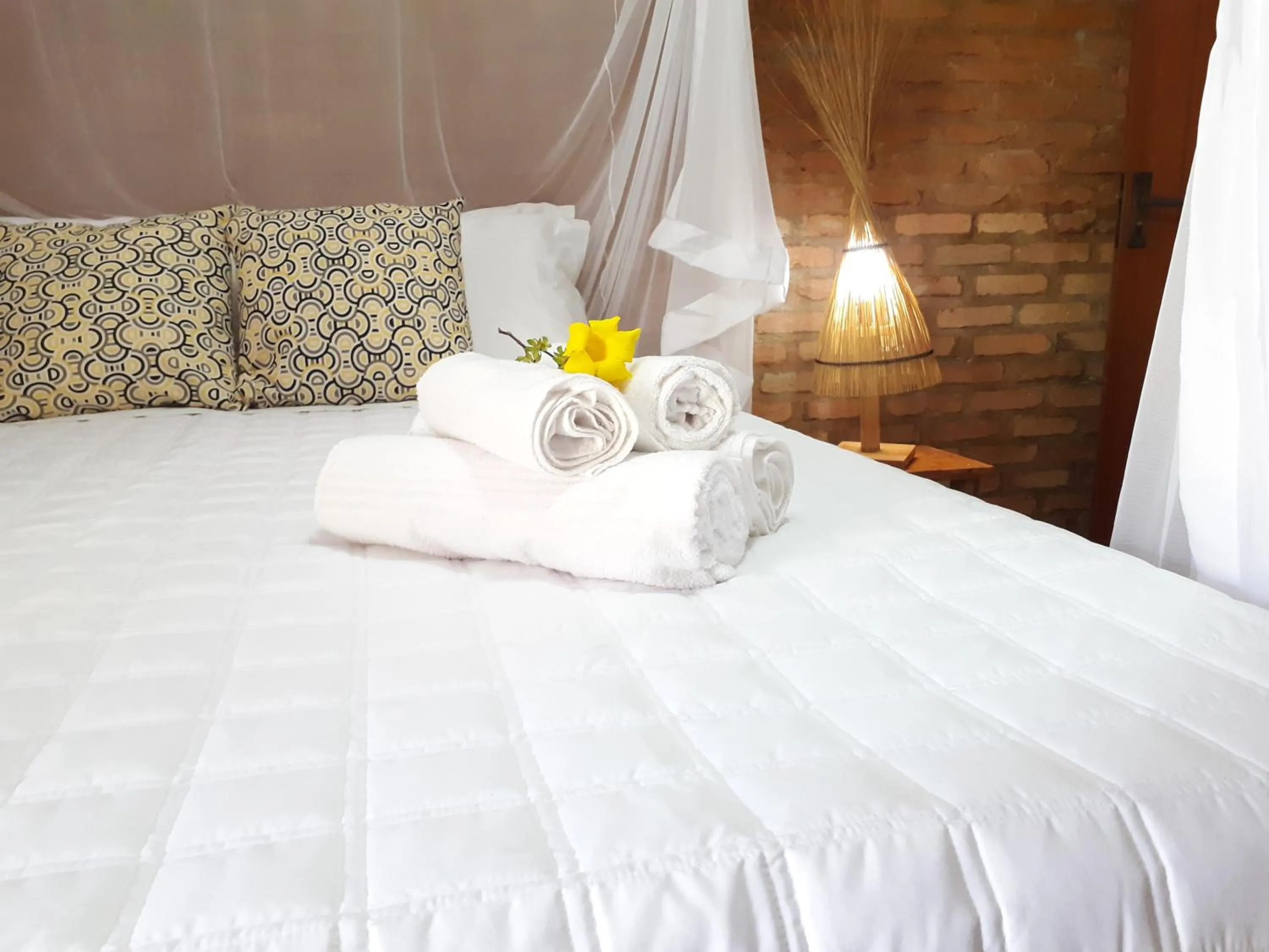 Bed in Vila das Mangabeiras Corumbau