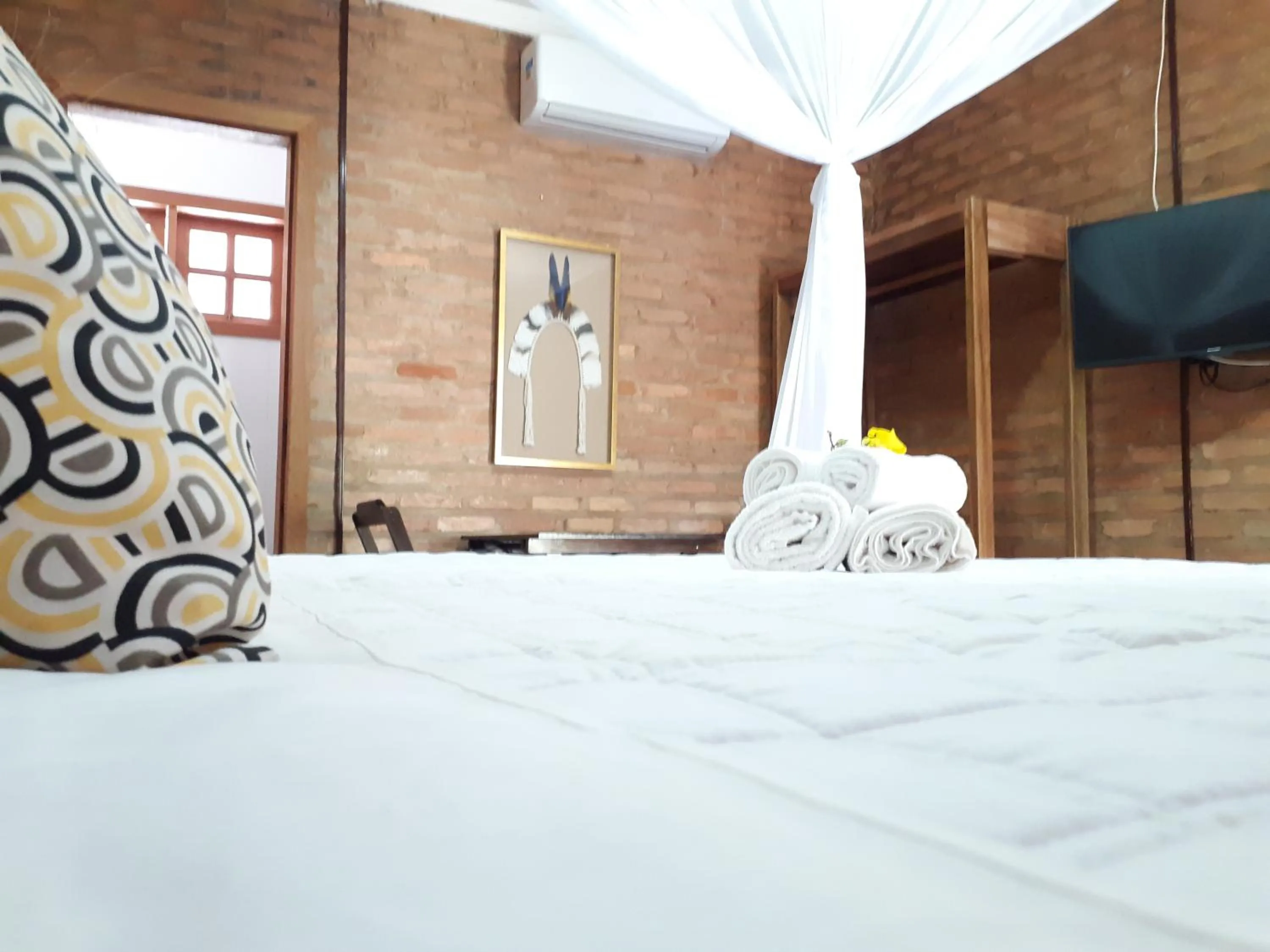 Bed in Vila das Mangabeiras Corumbau