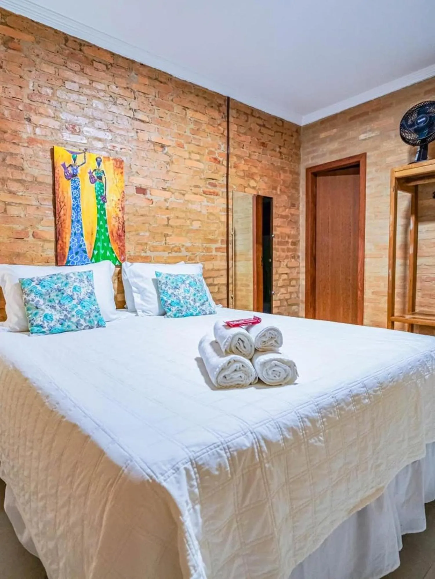 Bed in Vila das Mangabeiras Corumbau