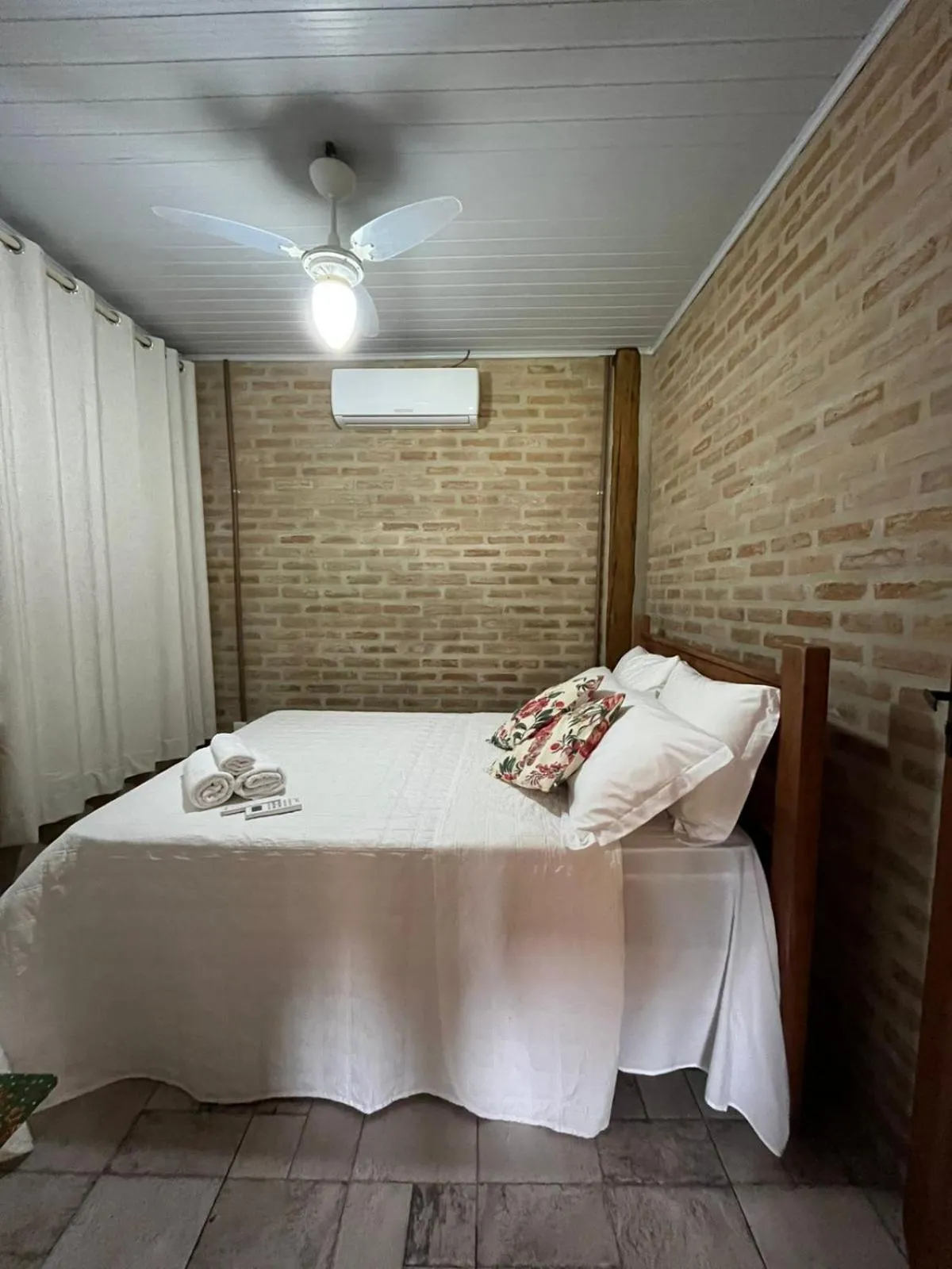 Bed in Vila das Mangabeiras Corumbau