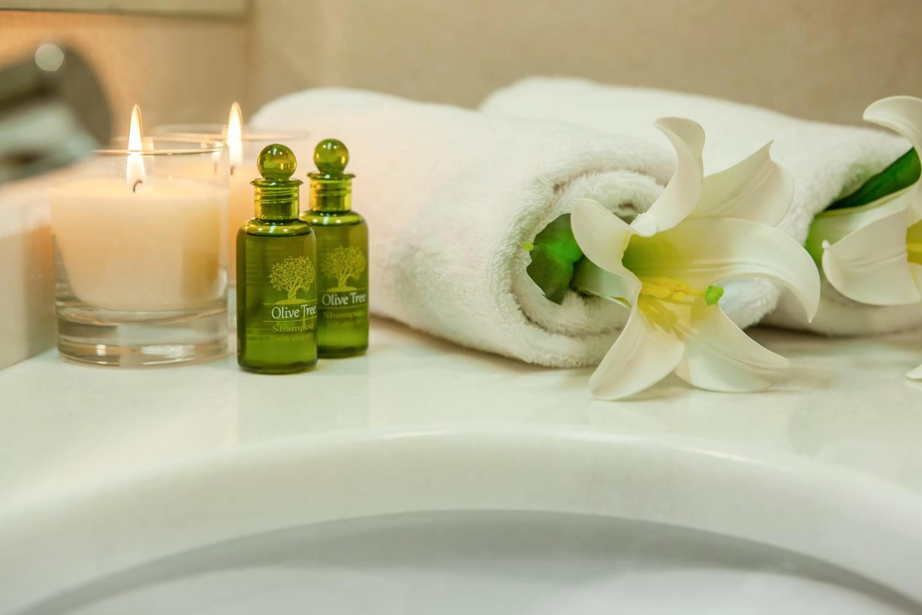 Bathroom in Pitsakis Hotel