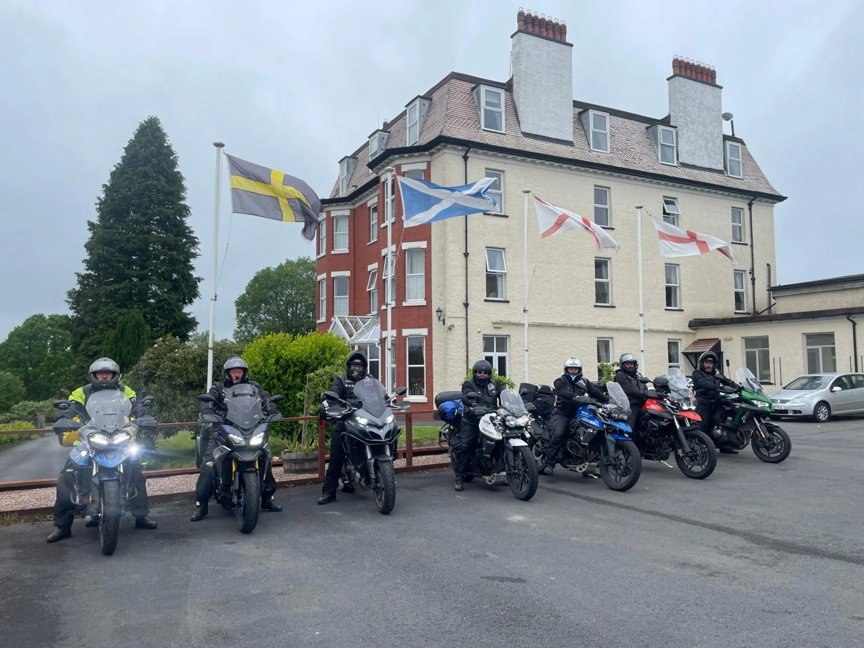 group of guests in Highland Moors