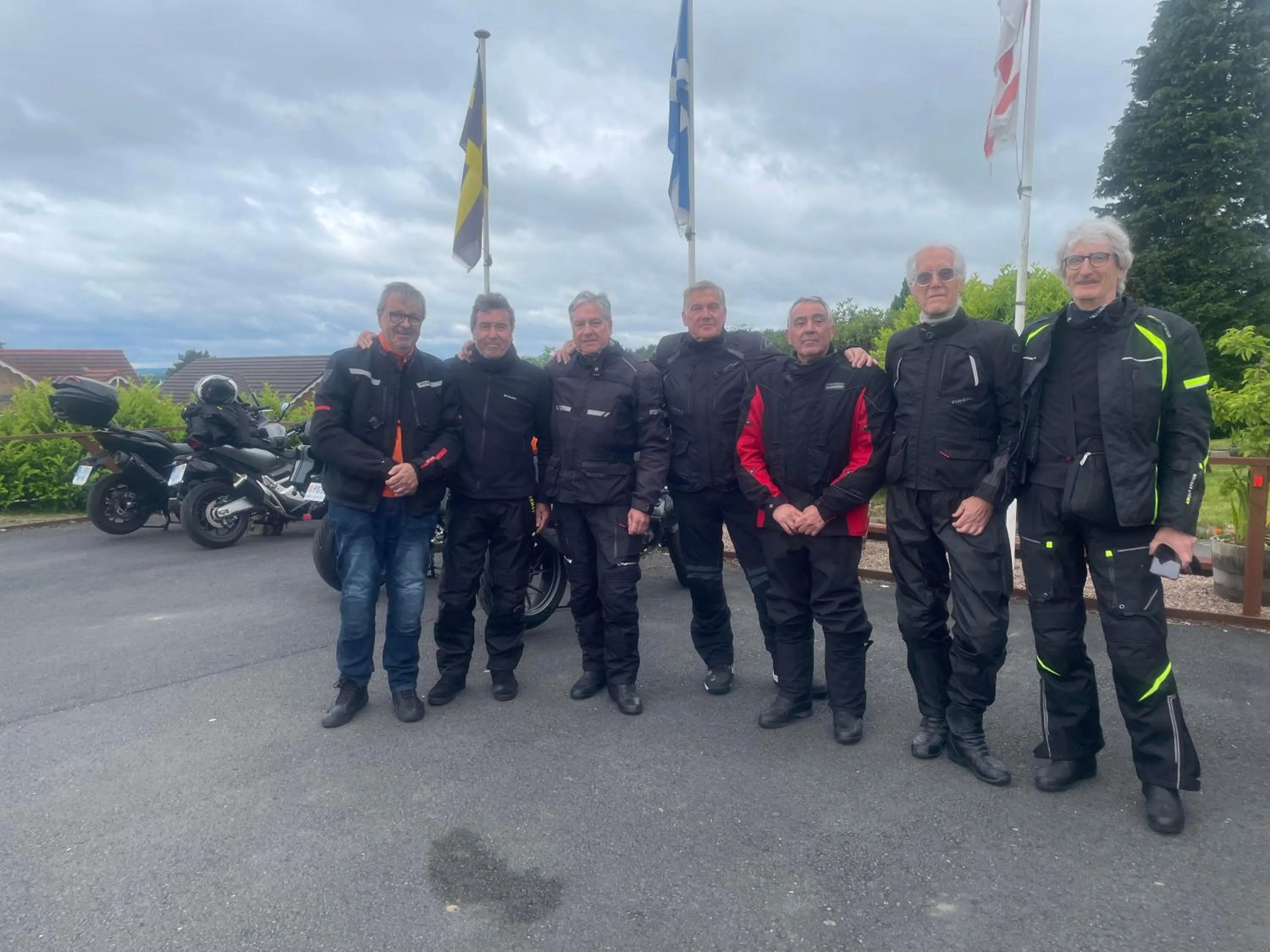 group of guests in Highland Moors