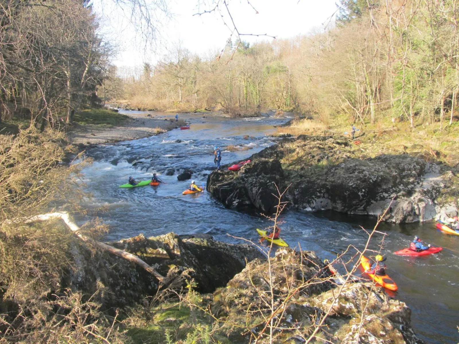 Canoeing in Highland Moors