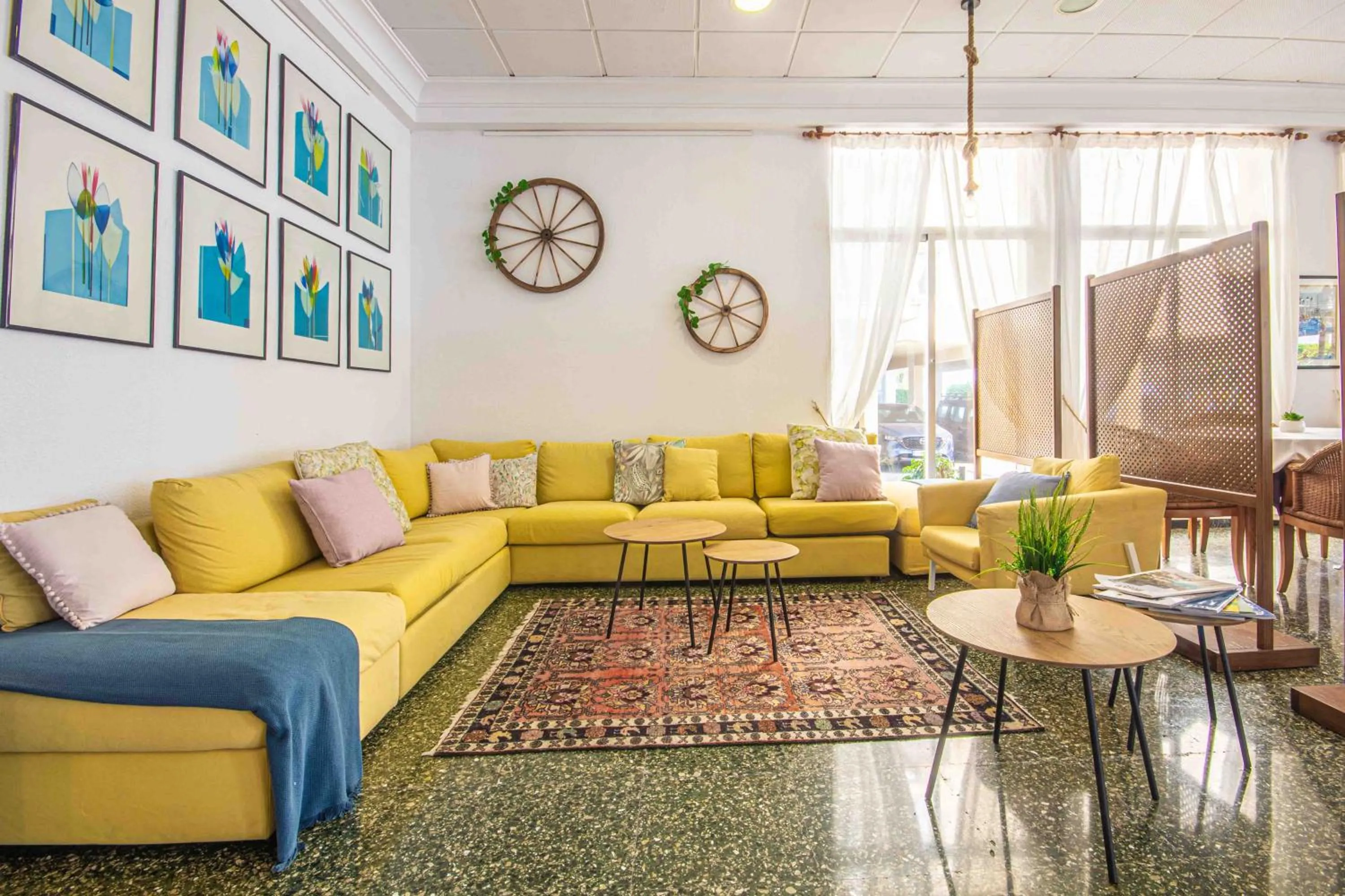 Living room in Hotel Altaia