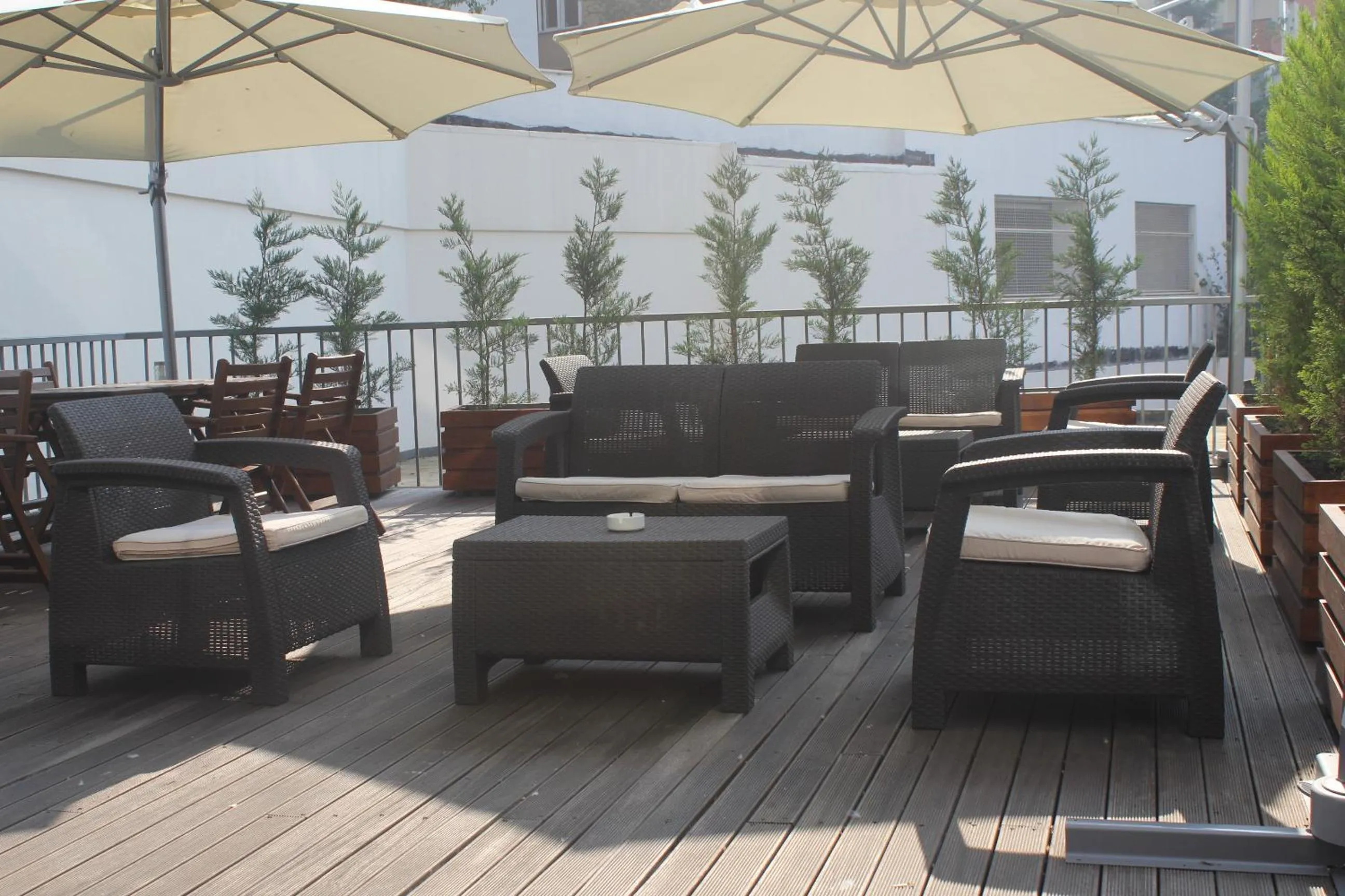 Balcony/Terrace in Nish İstanbul Suites & Hotel