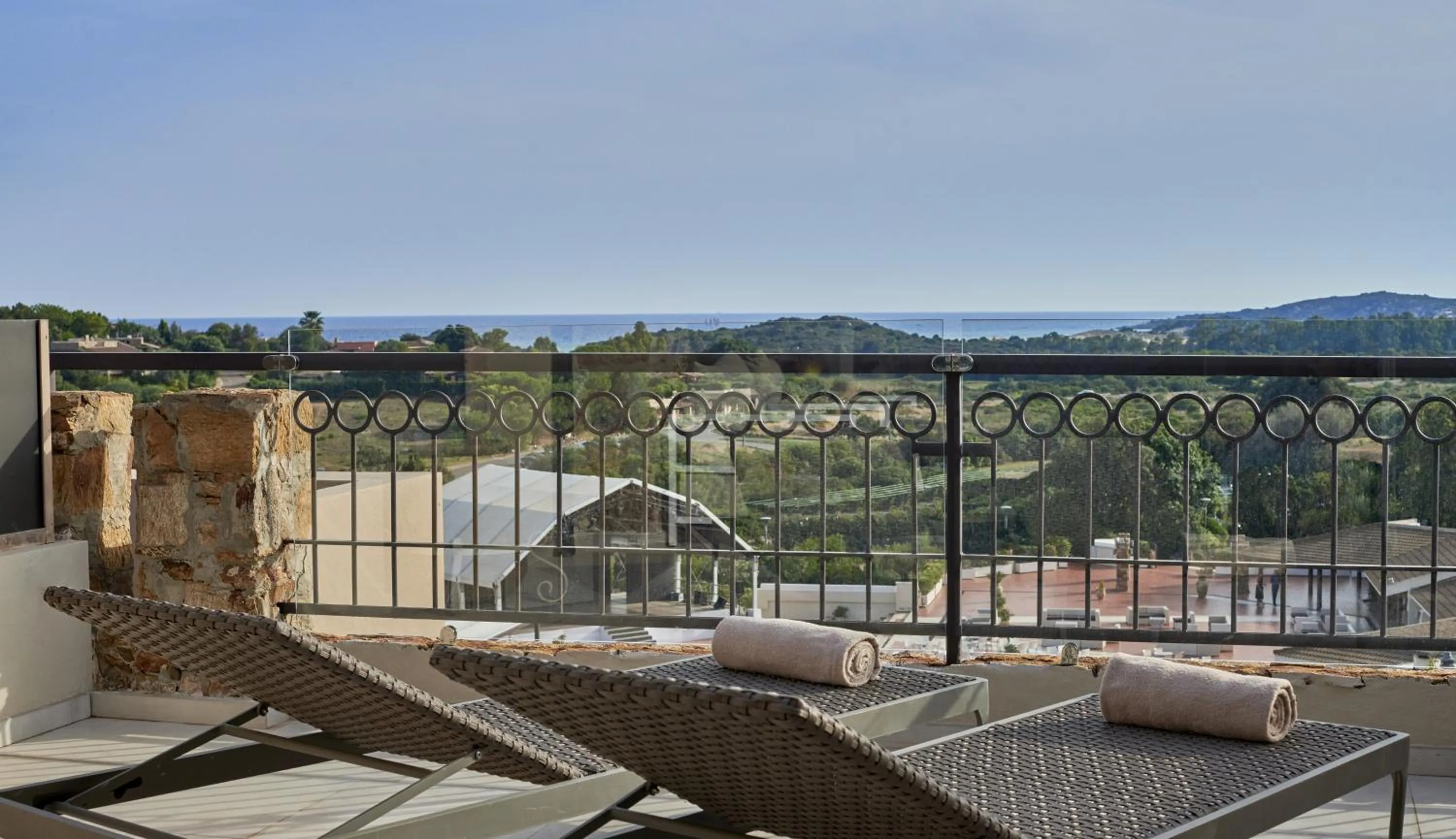 Landmark view in Conrad Chia Laguna Sardinia