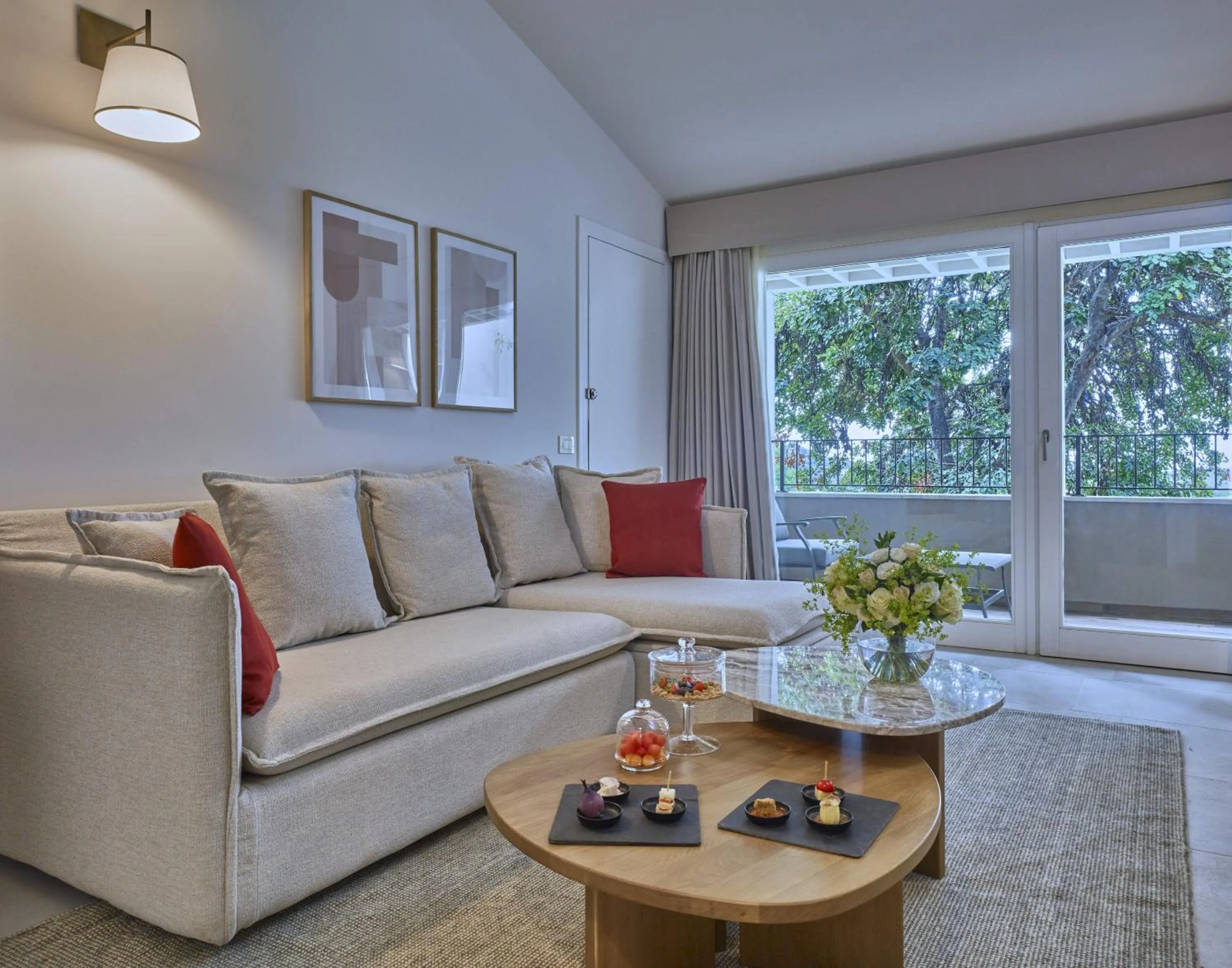 Seating area in Conrad Chia Laguna Sardinia