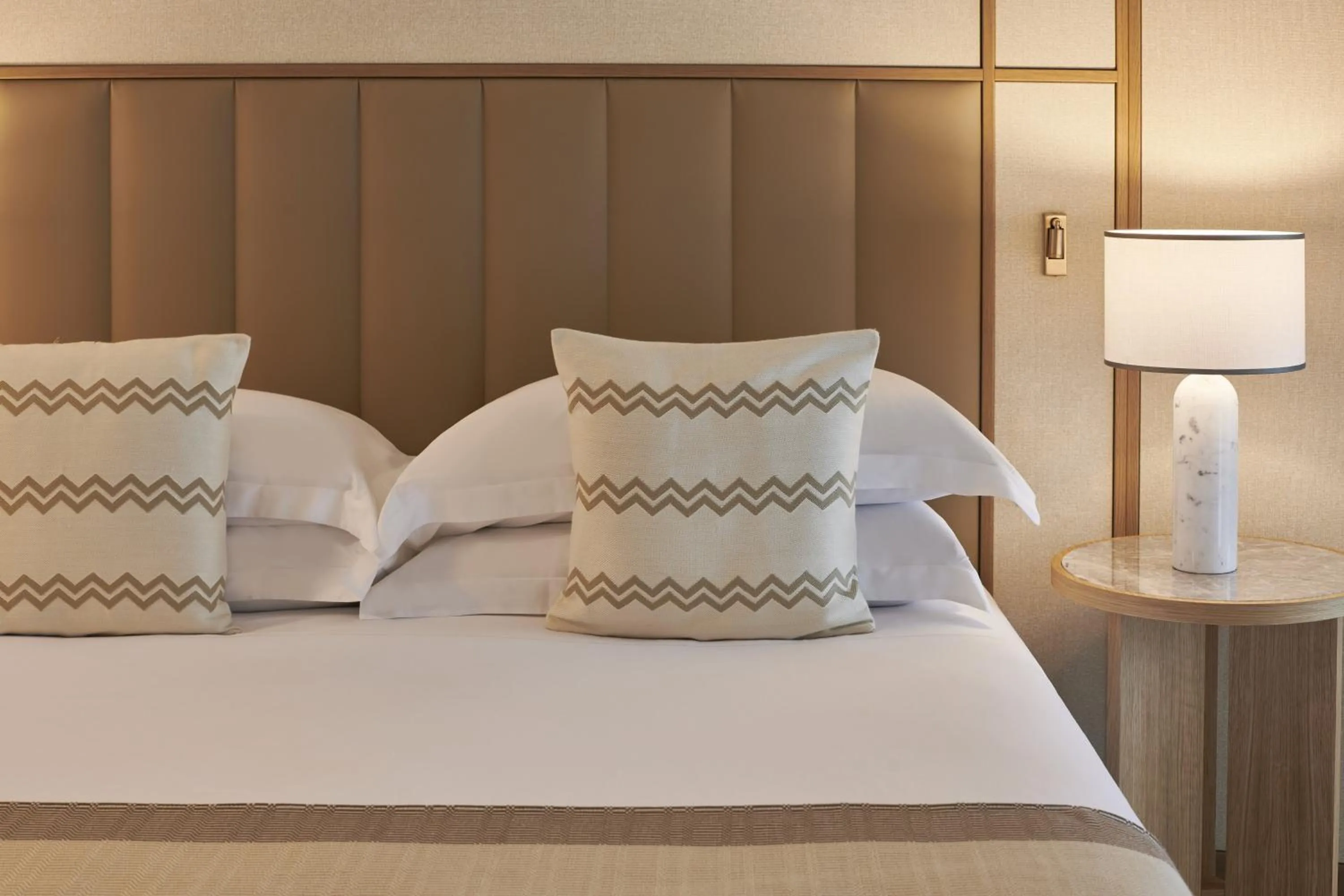 Bed in Conrad Chia Laguna Sardinia