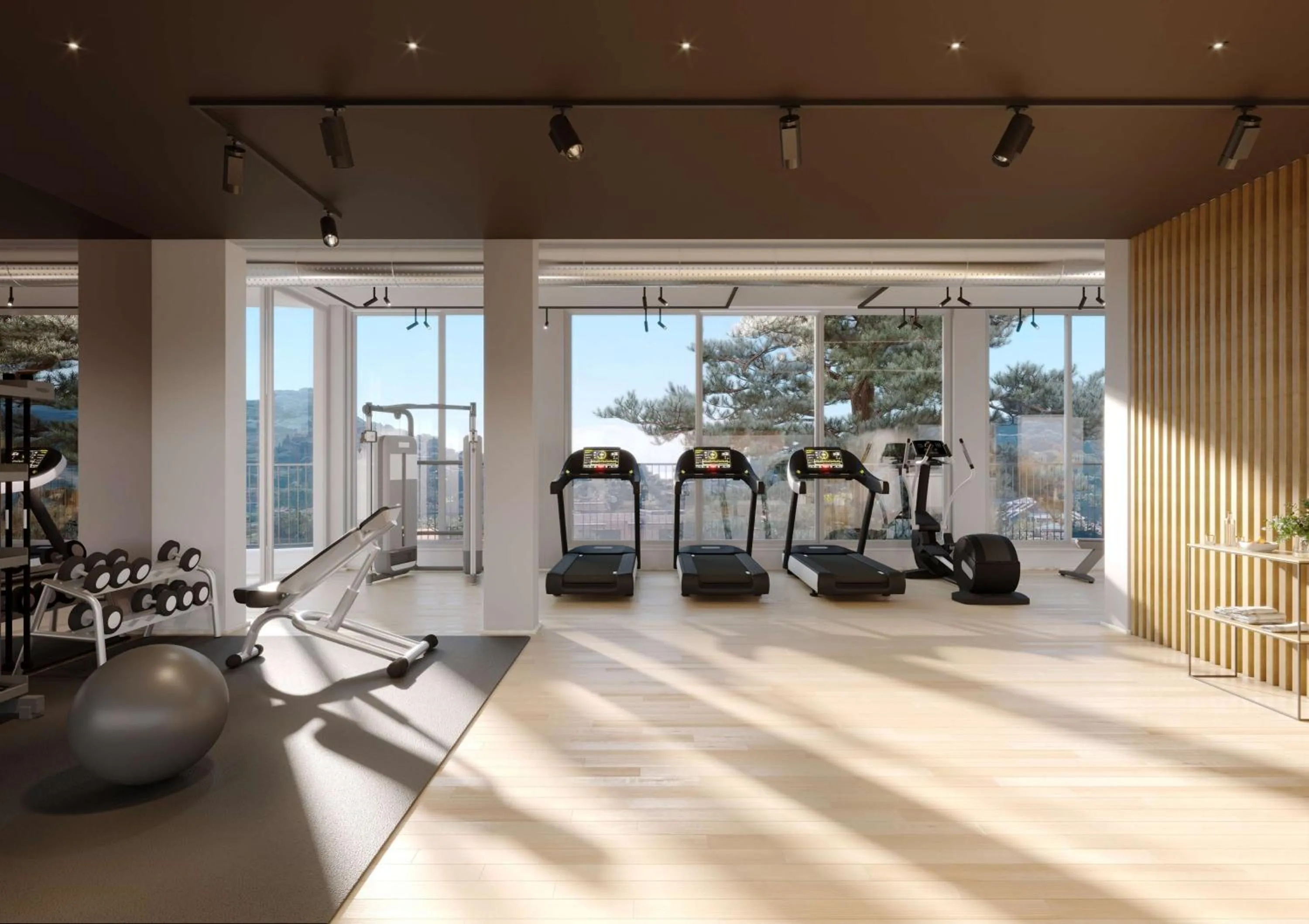 Fitness centre/facilities in Conrad Chia Laguna Sardinia