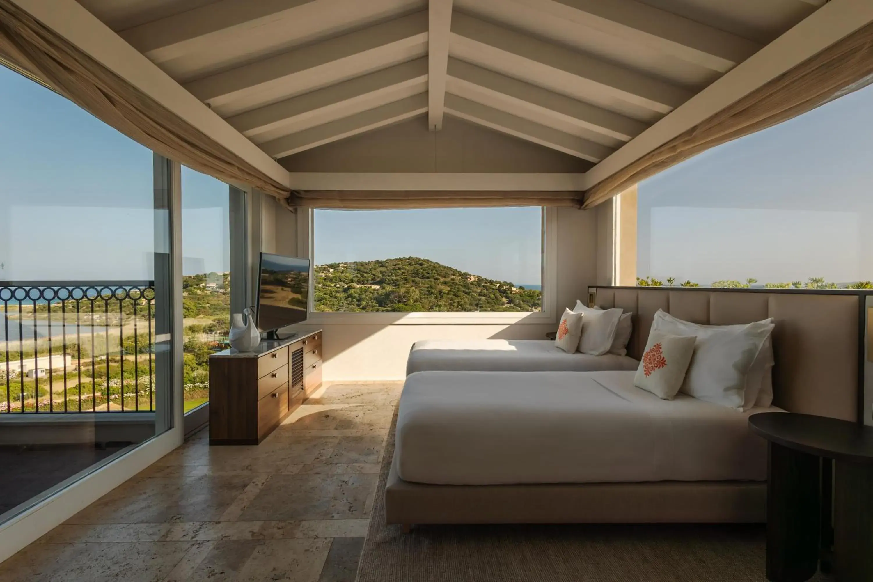 Bed in Conrad Chia Laguna Sardinia Bed in Conrad Chia Laguna Sardinia