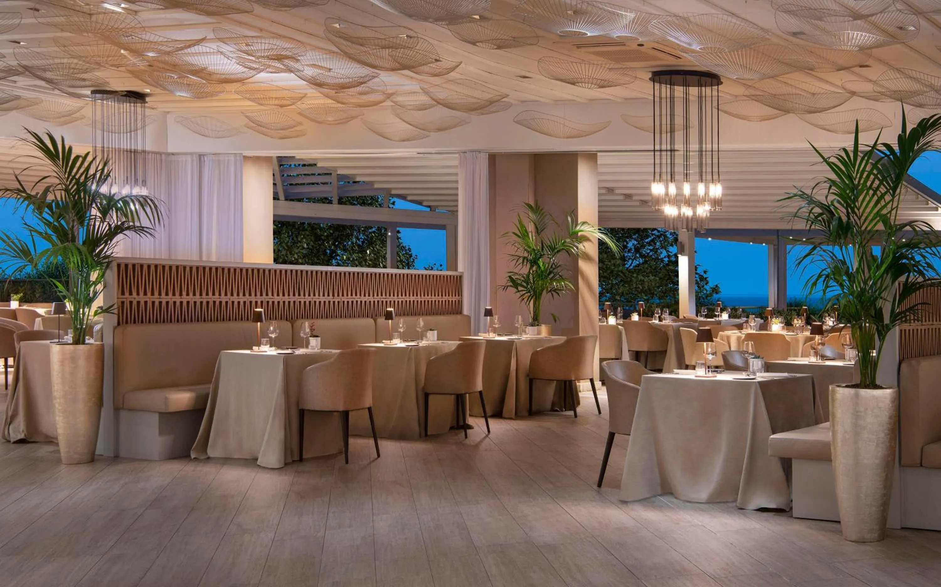 Restaurant/places to eat in Conrad Chia Laguna Sardinia