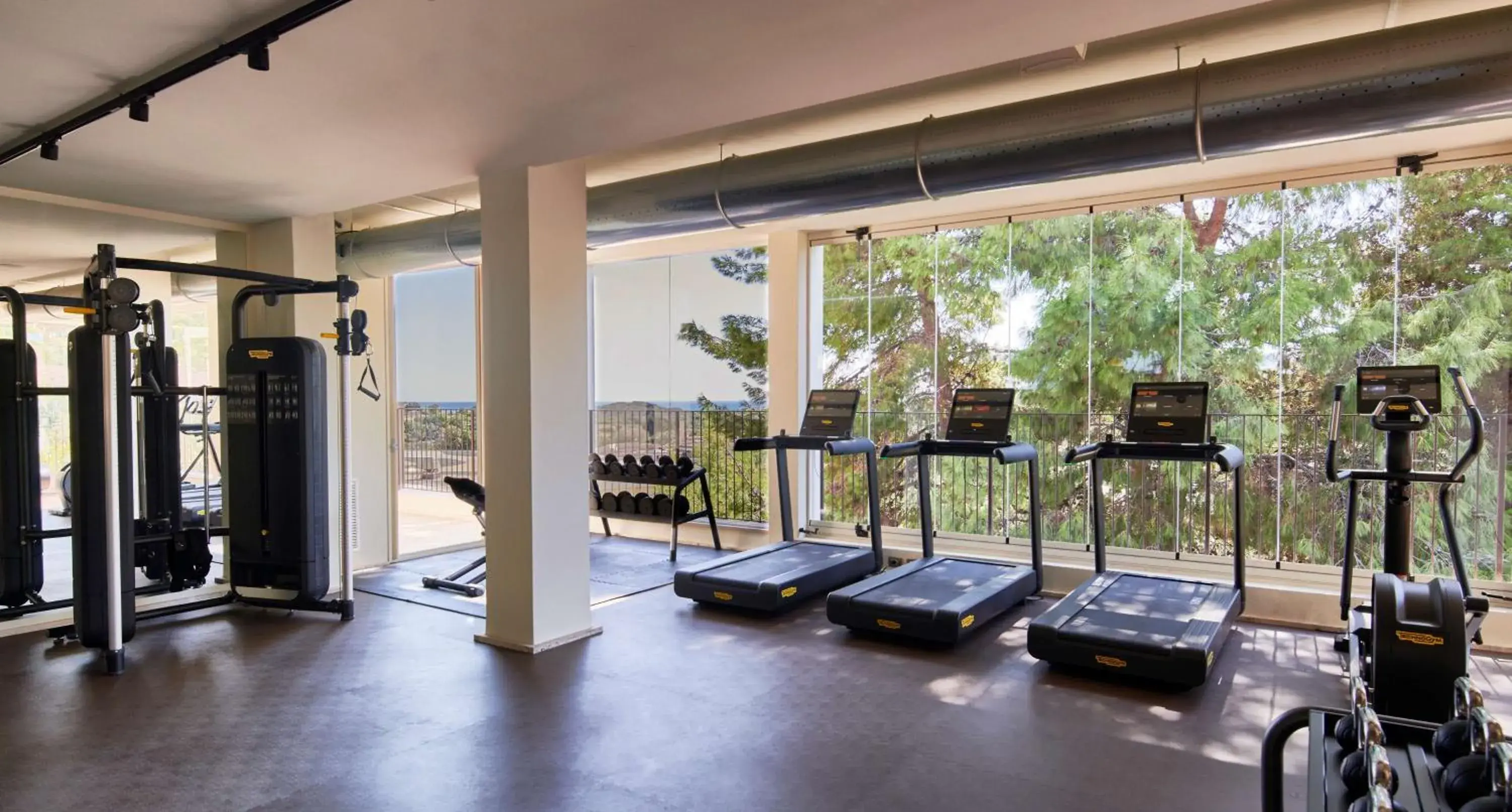 Fitness centre/facilities in Conrad Chia Laguna Sardinia Fitness centre/facilities in Conrad Chia Laguna Sardinia