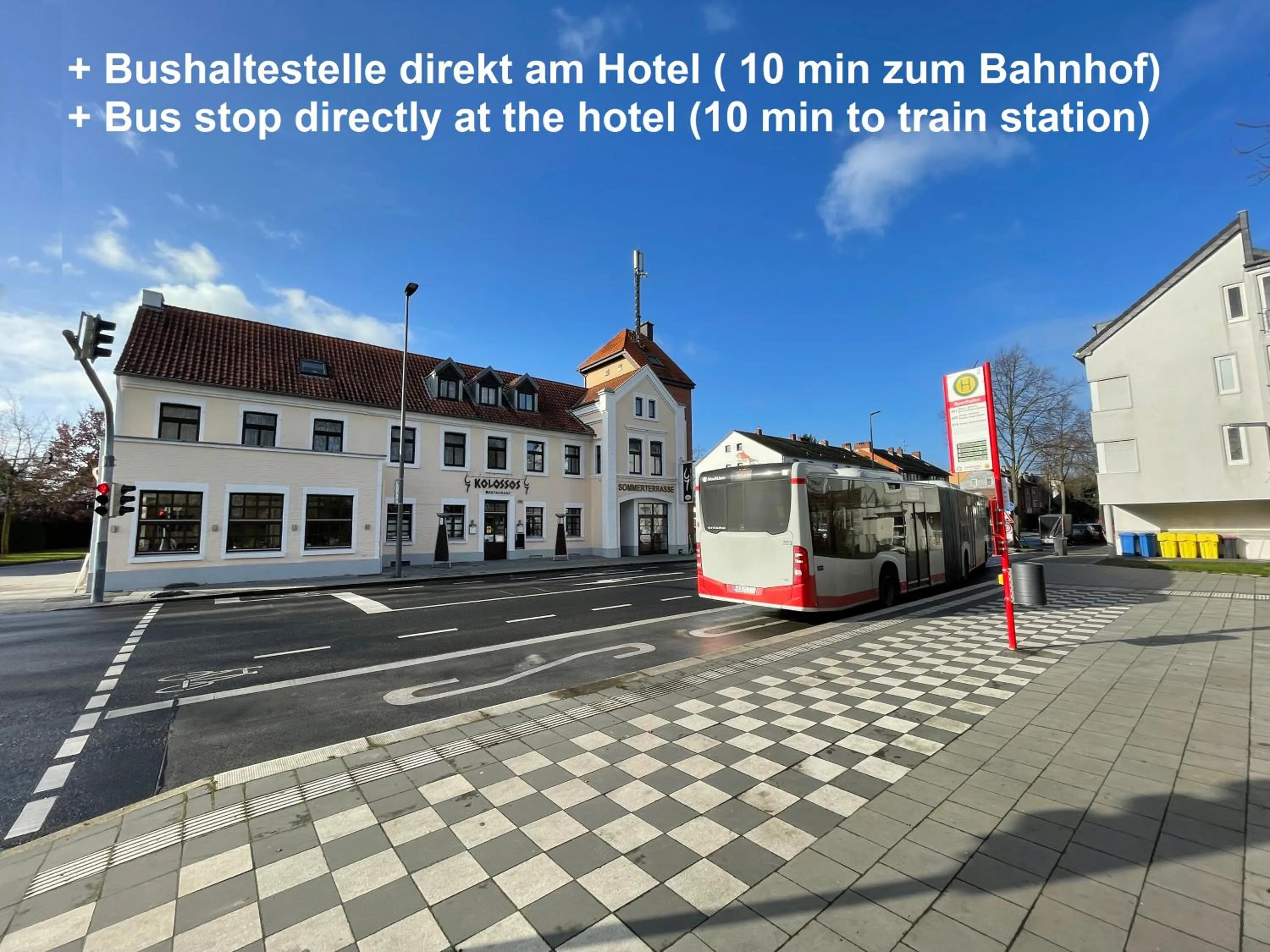 Property building in Hotel Kolossos Düsseldorf - Neuss