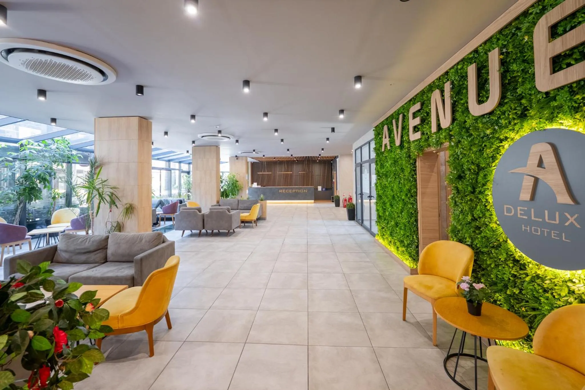 Lobby or reception in Avenue Hotel Deluxe