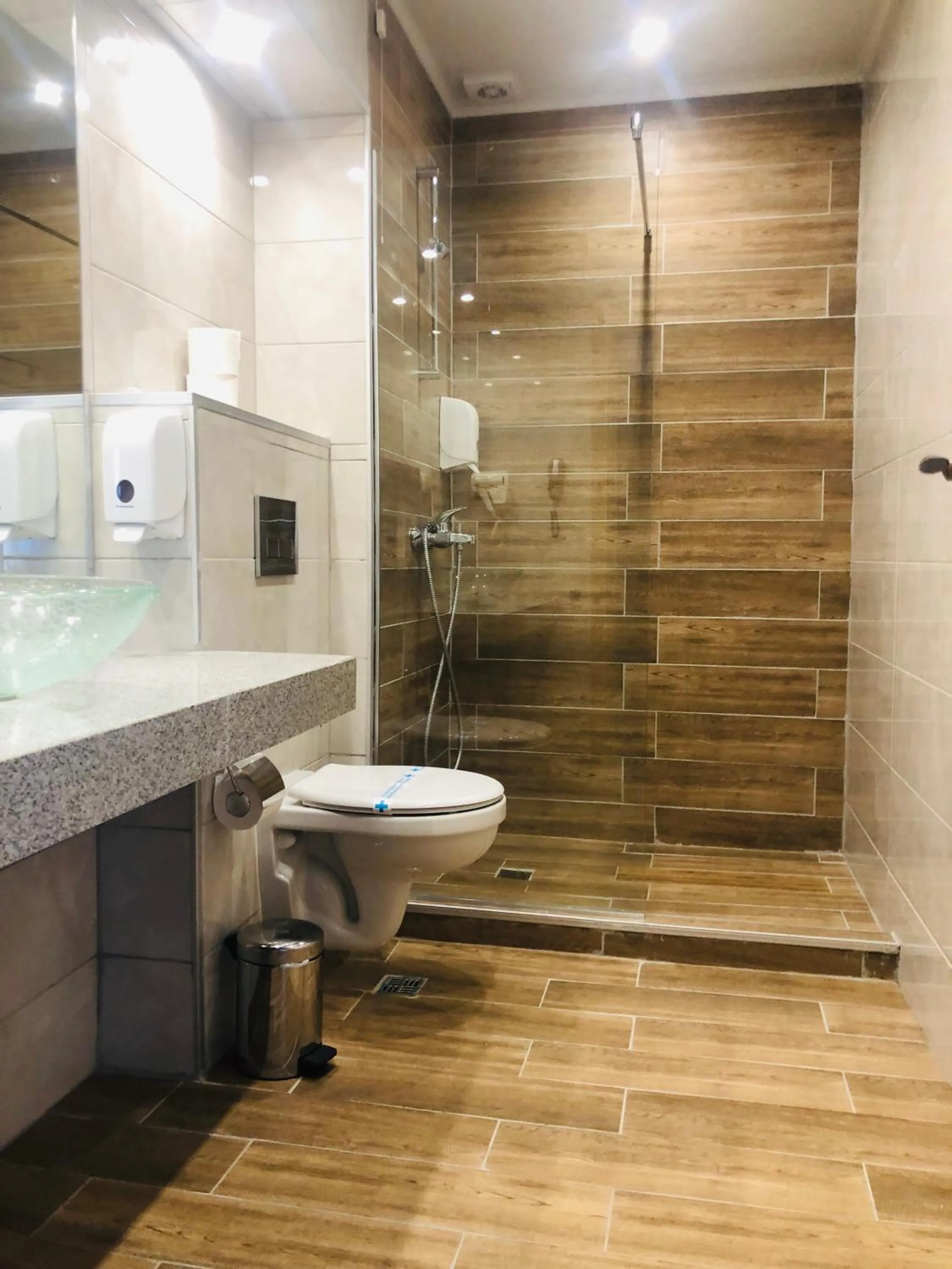 Shower in Avenue Hotel Deluxe