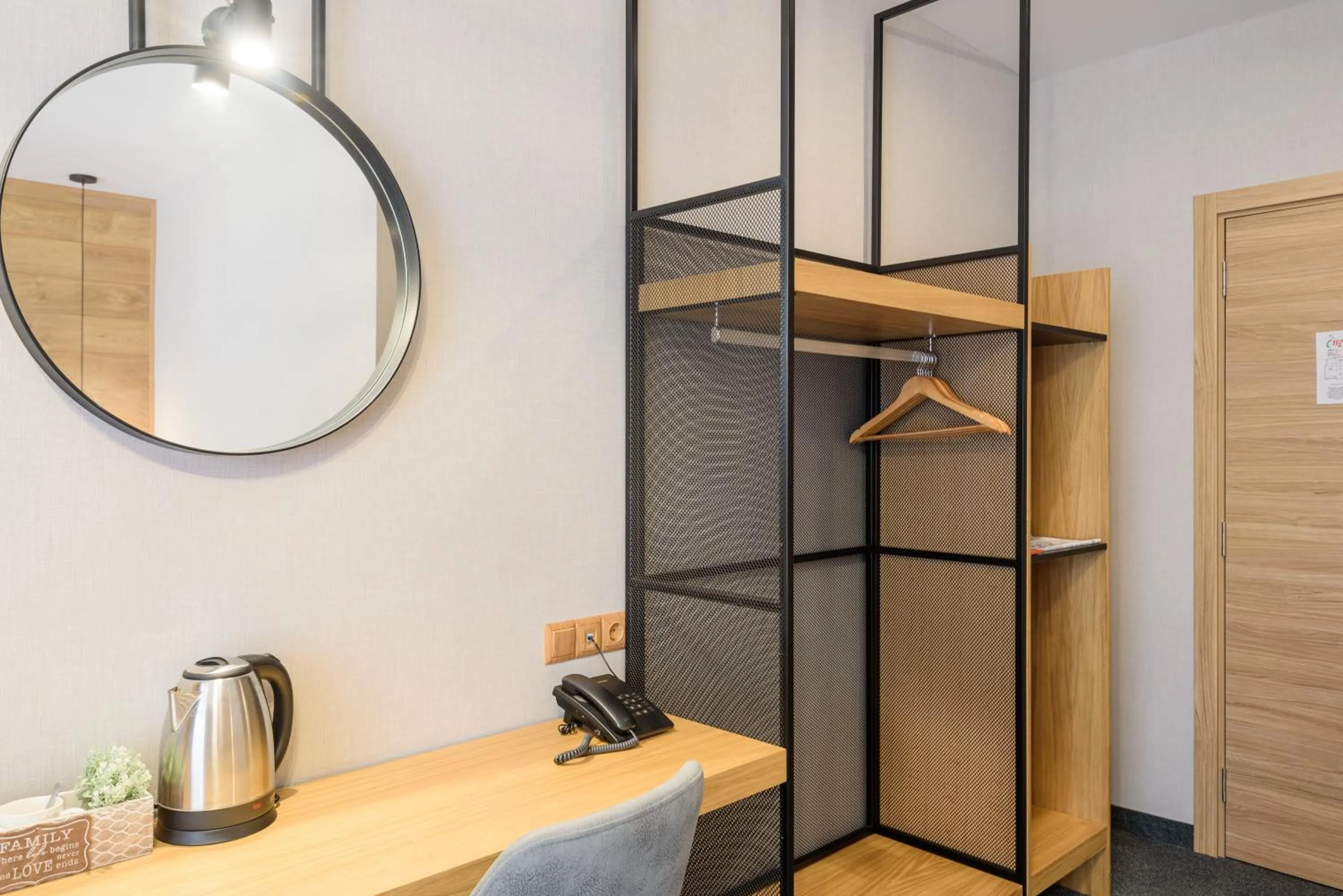 Kitchen or kitchenette in Avenue Hotel Deluxe