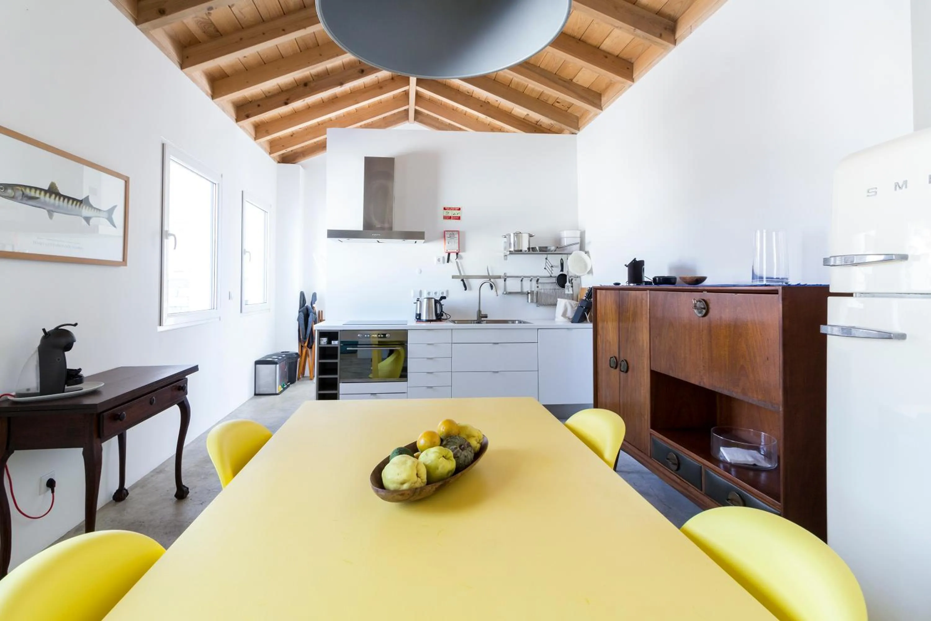 Kitchen or kitchenette in Baía das Caldeirinhas
