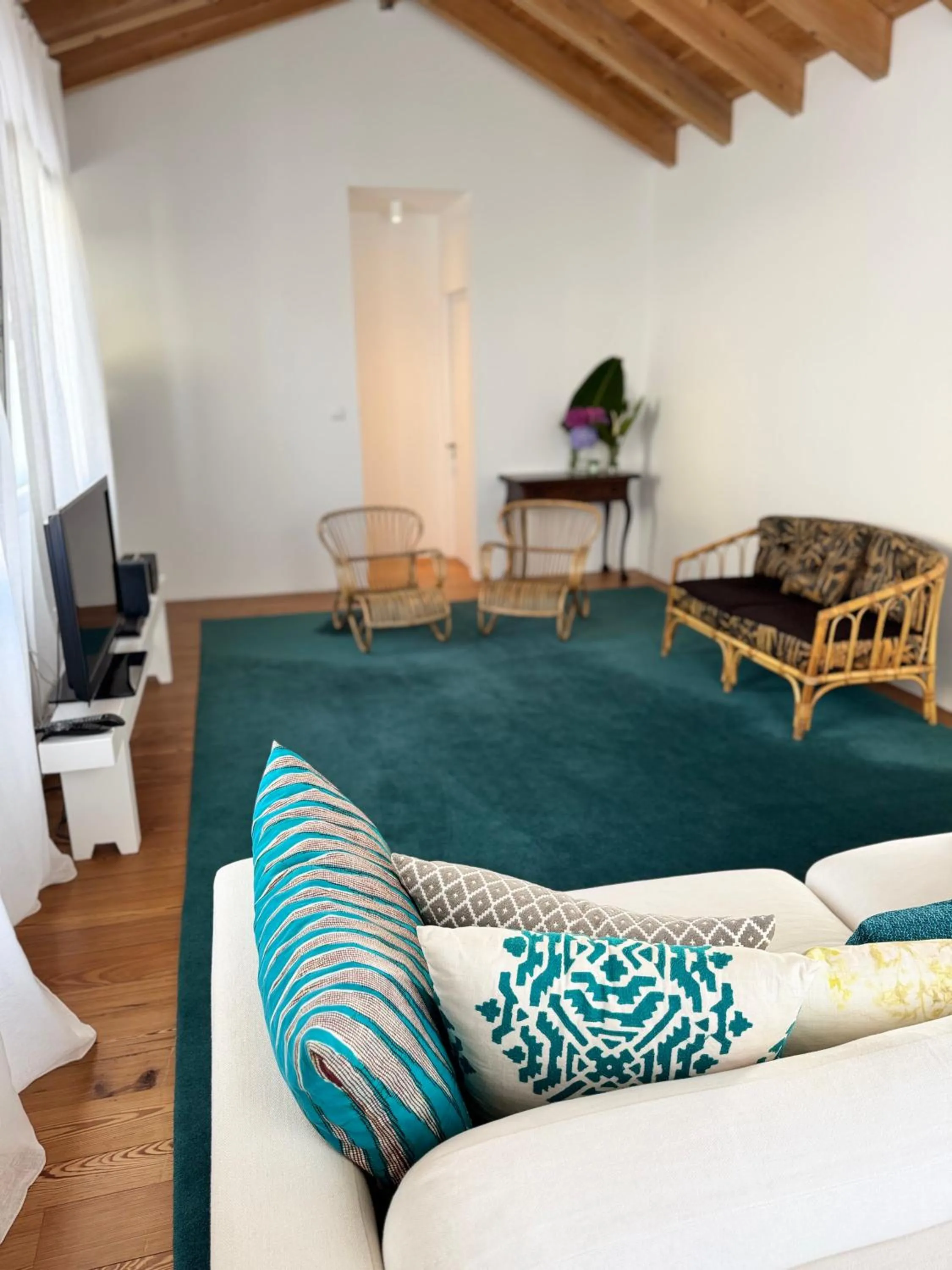 Living room in Baía das Caldeirinhas