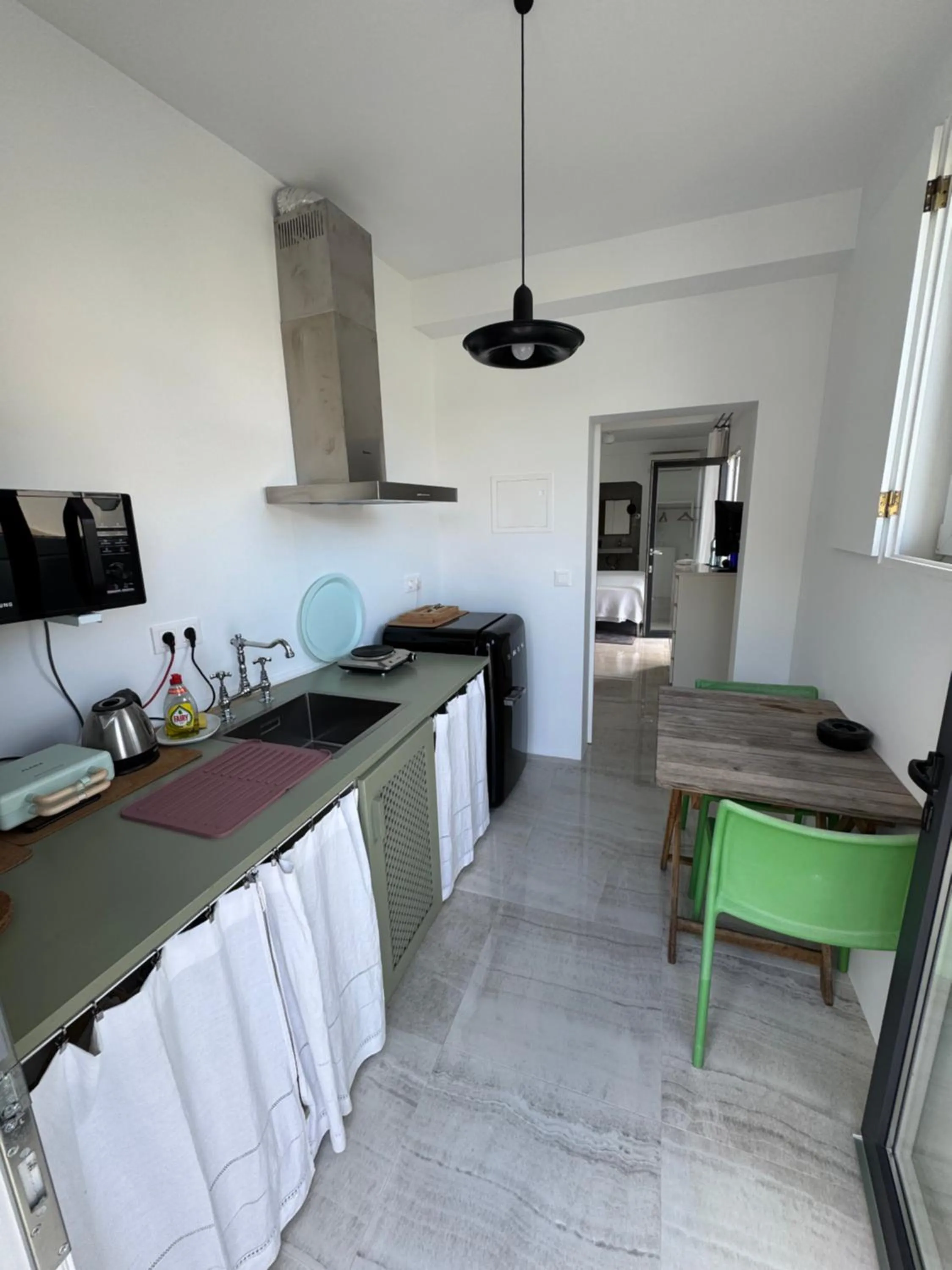 Kitchen or kitchenette in Baía das Caldeirinhas