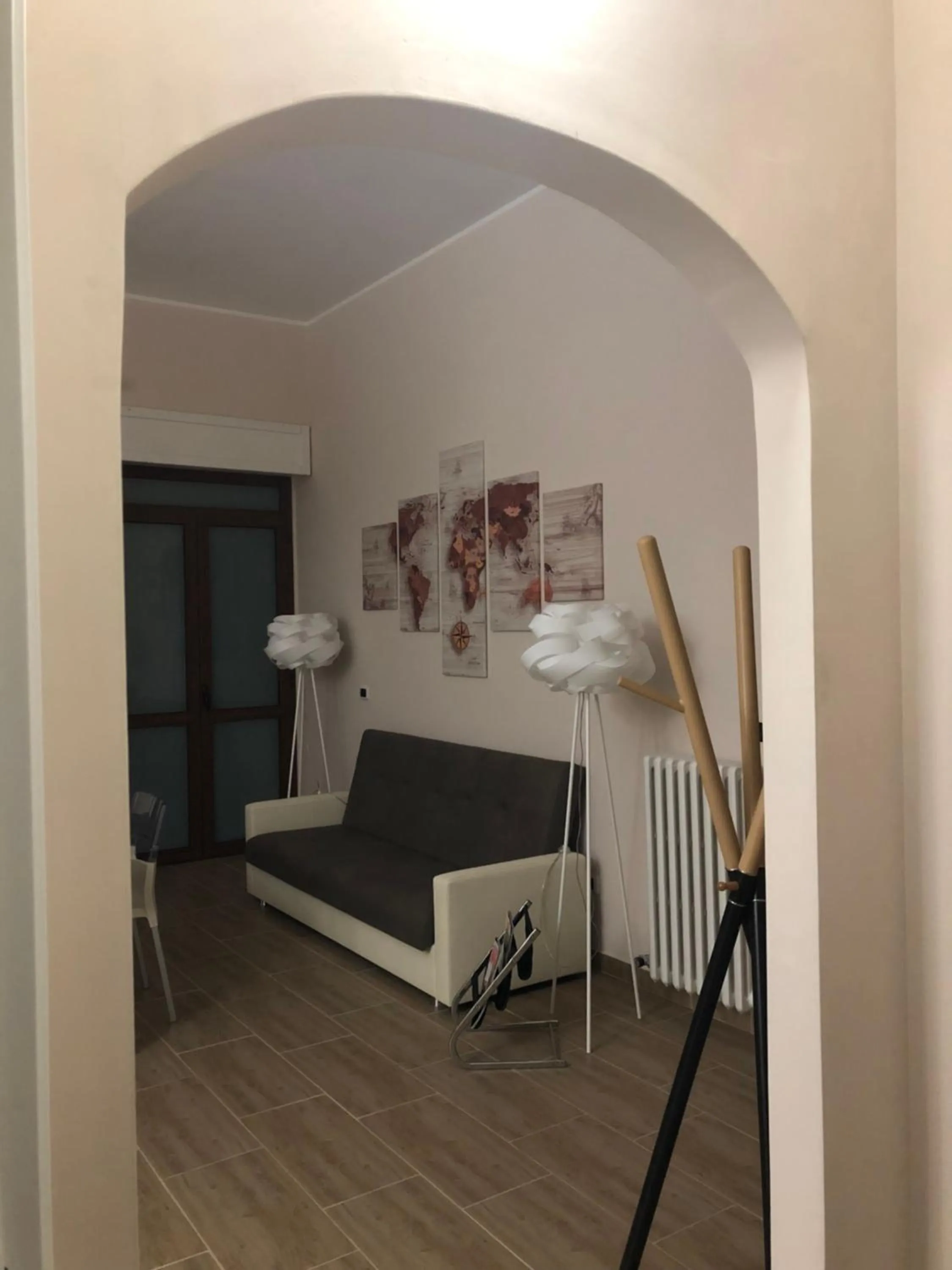 Communal lounge/ TV room, Bed in Holidays Lecce