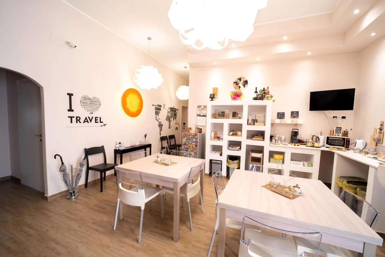 Communal lounge/ TV room in Holidays Lecce