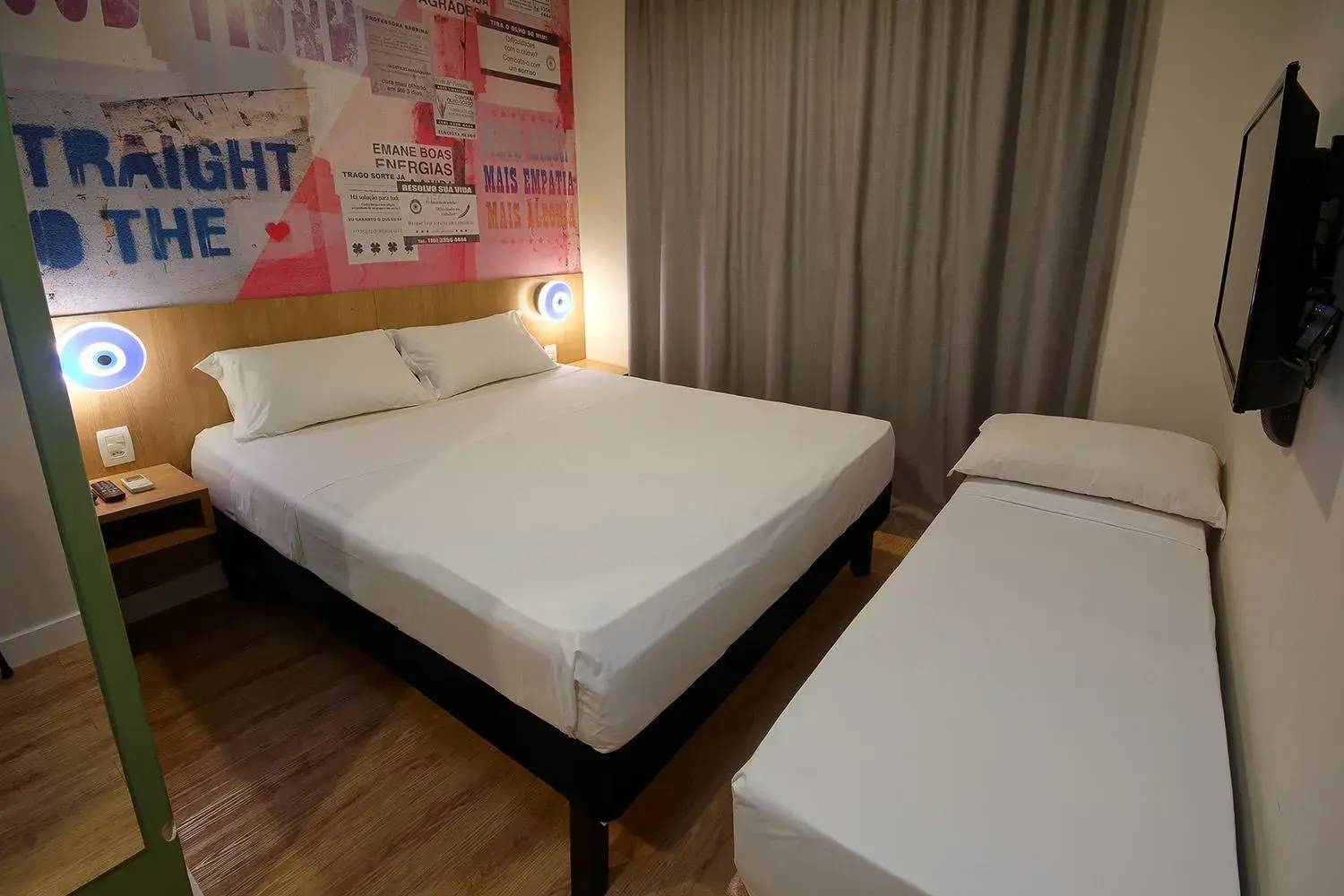 Photo of the whole room, Bed in Golden Tower Express Araraquara by Fênix Hotéis Photo of the whole room, Bed in Golden Tower Express Araraquara by Fênix Hotéis