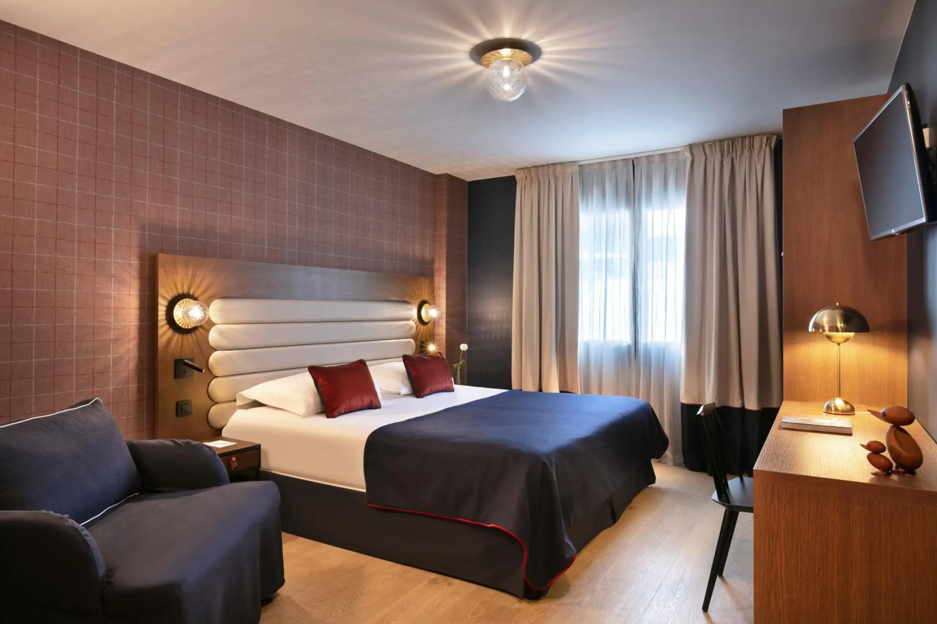 Bedroom, Bed in Hôtel Marielle Bedroom, Bed in Hôtel Marielle