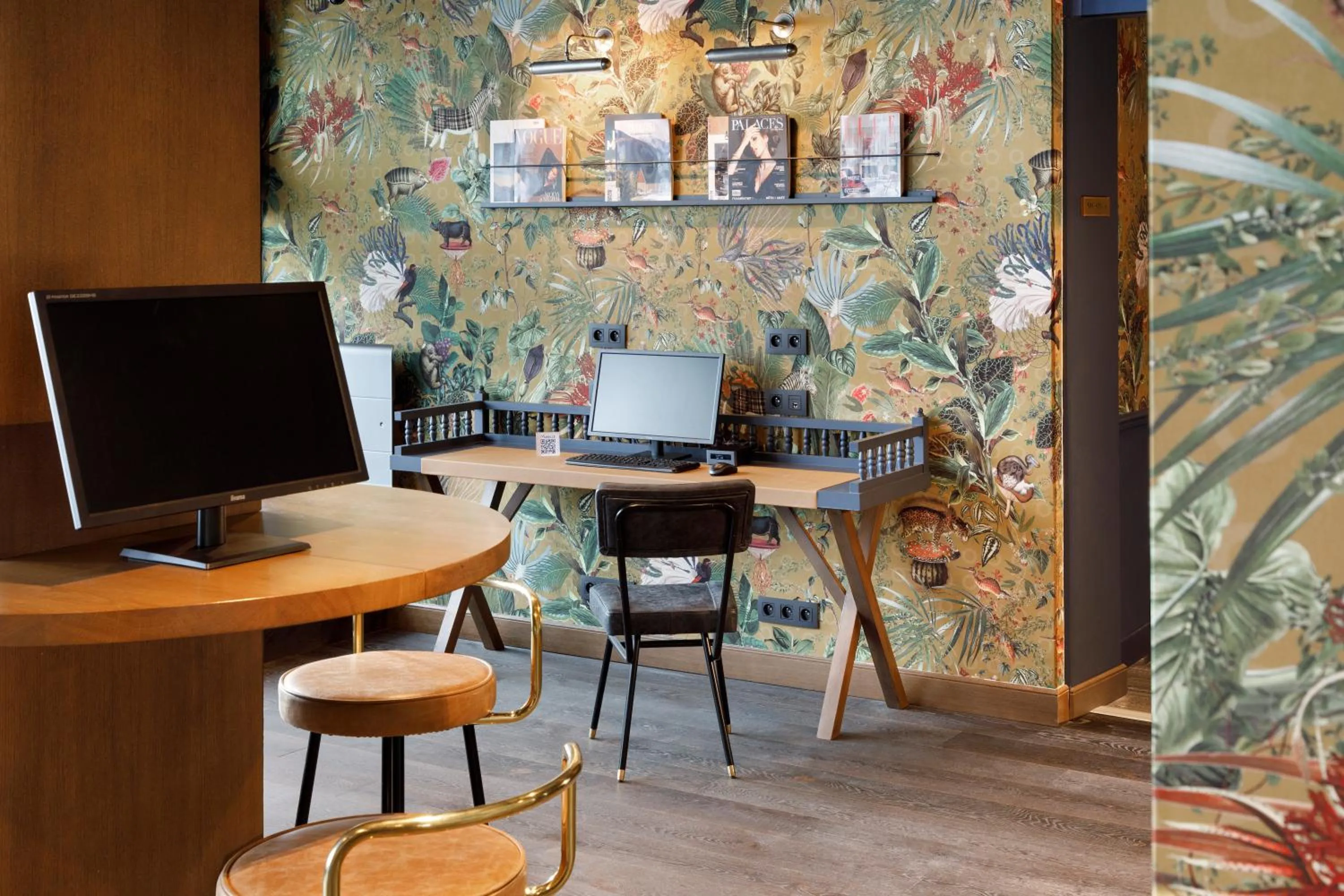 Lobby or reception in Hôtel Marielle