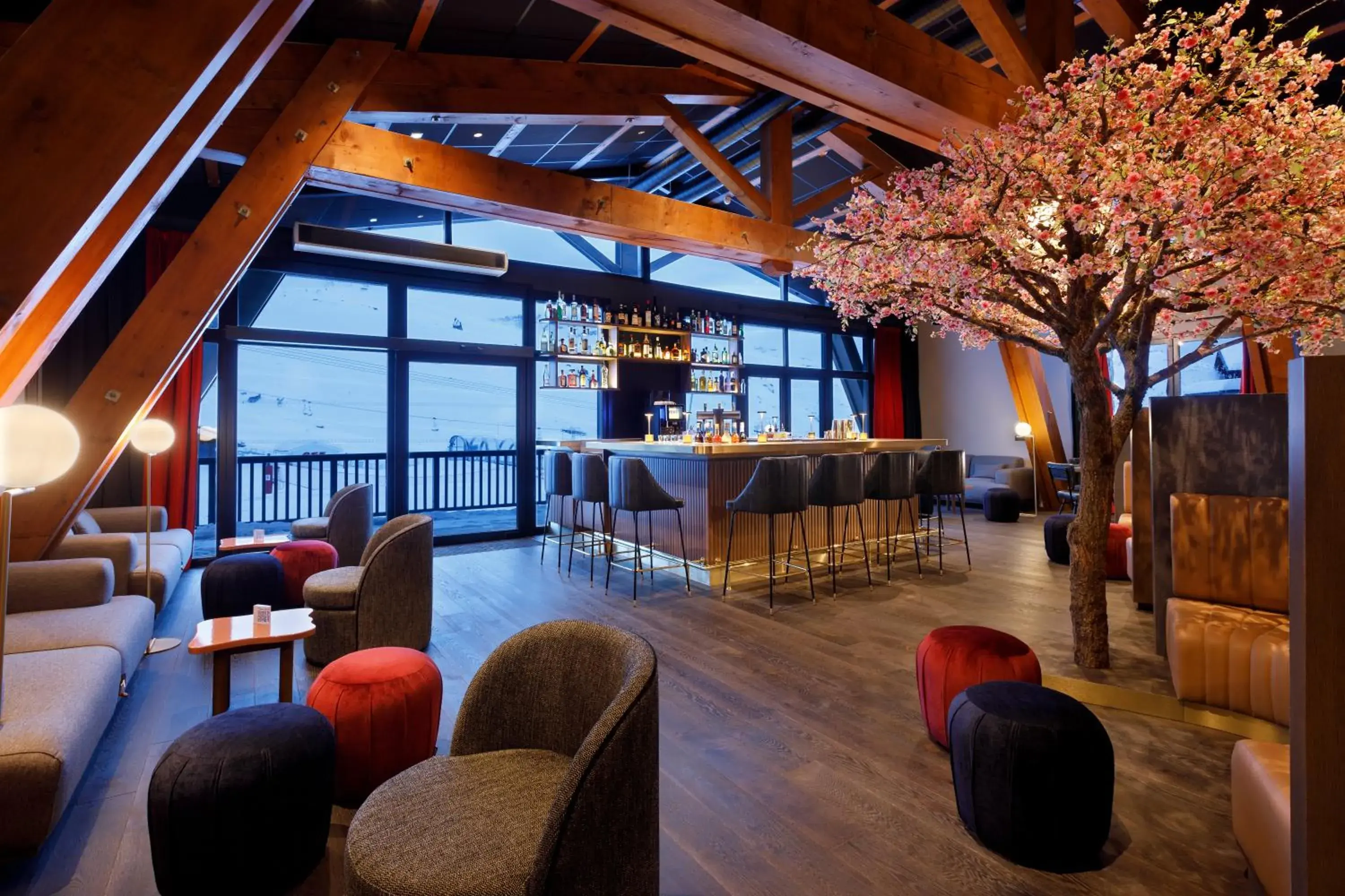 Lounge or bar in Hôtel Marielle Lounge or bar in Hôtel Marielle