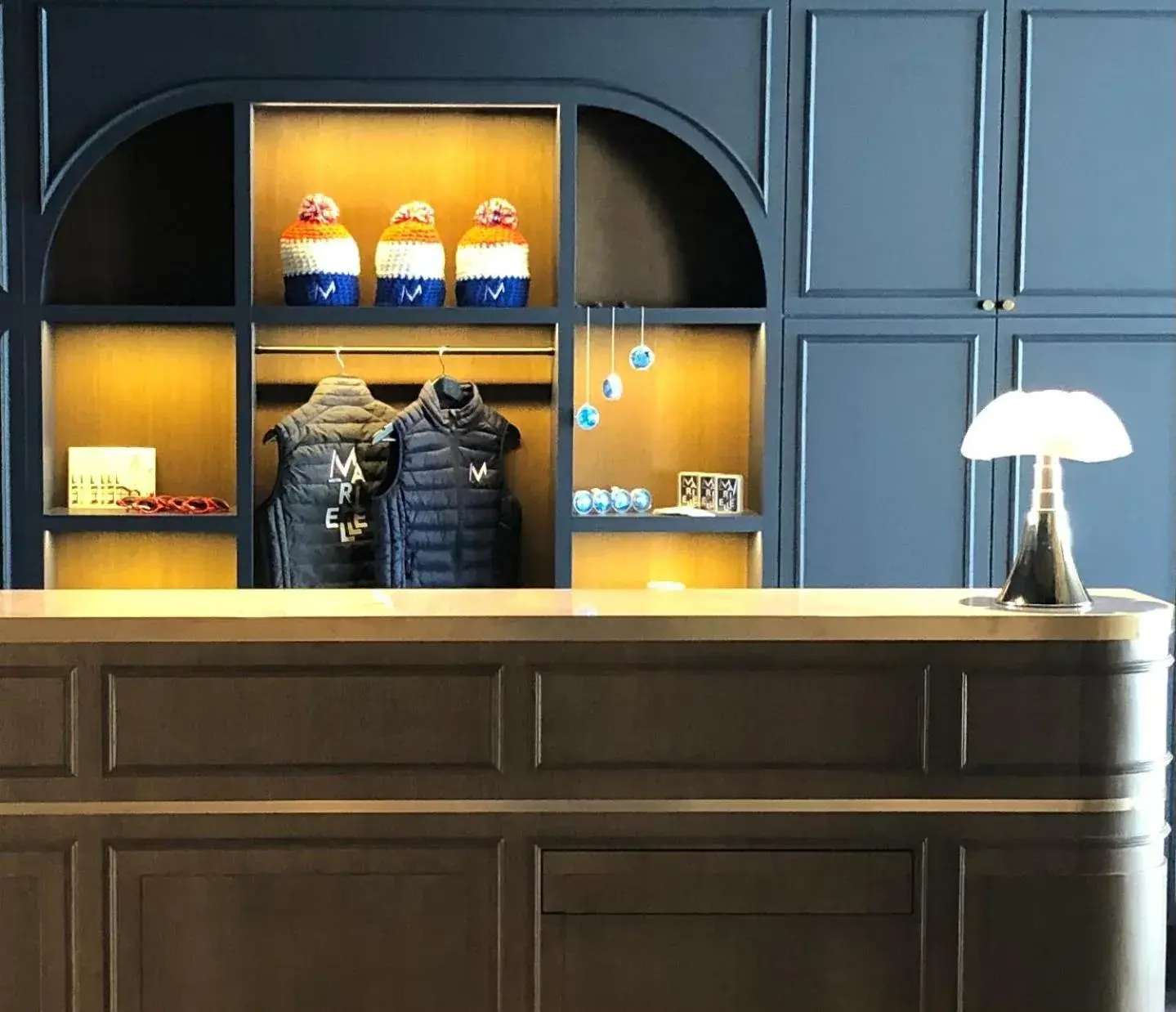 Lobby or reception in Hôtel Marielle Lobby or reception in Hôtel Marielle