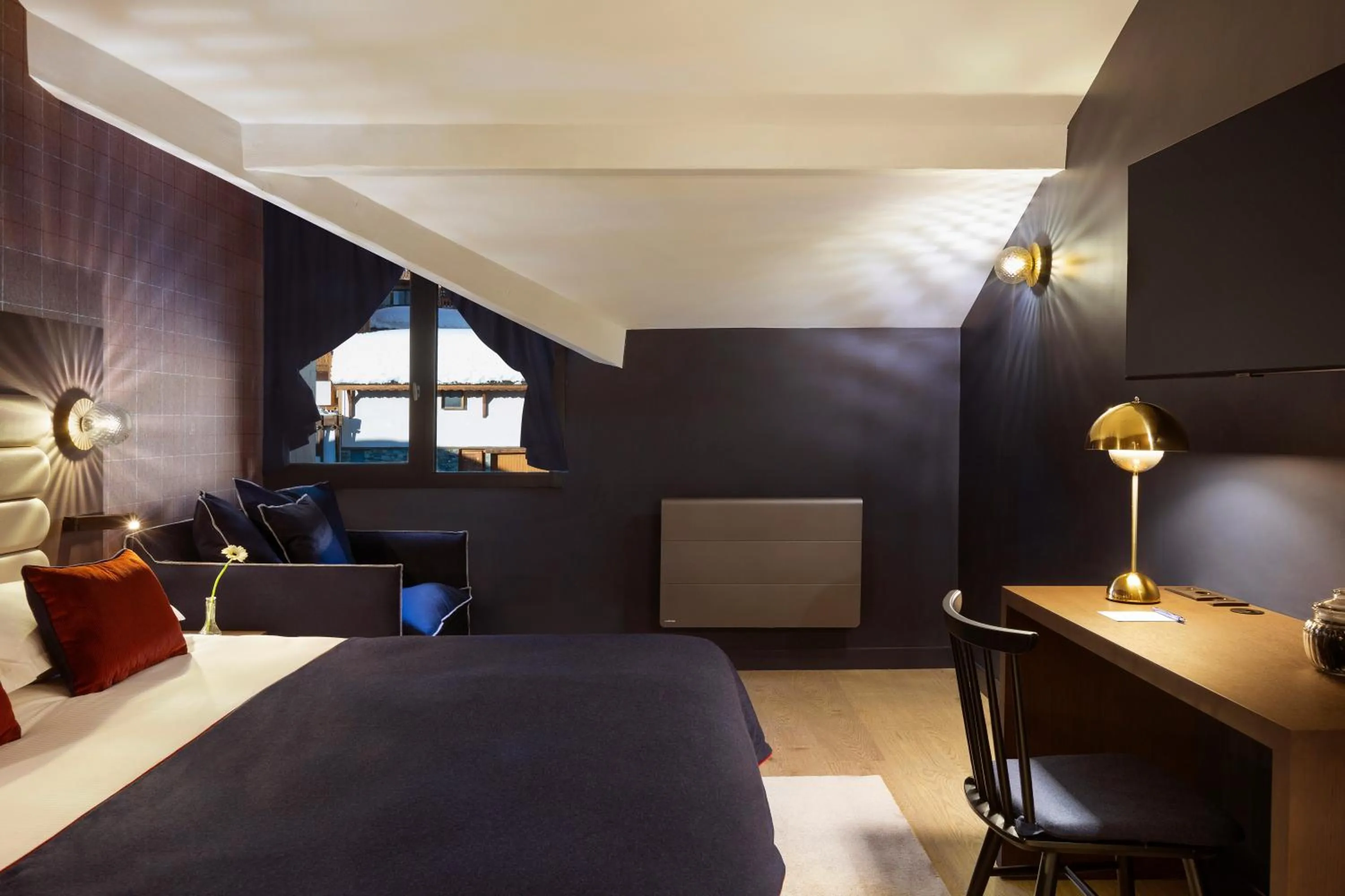 Photo of the whole room, Bed in Hôtel Marielle