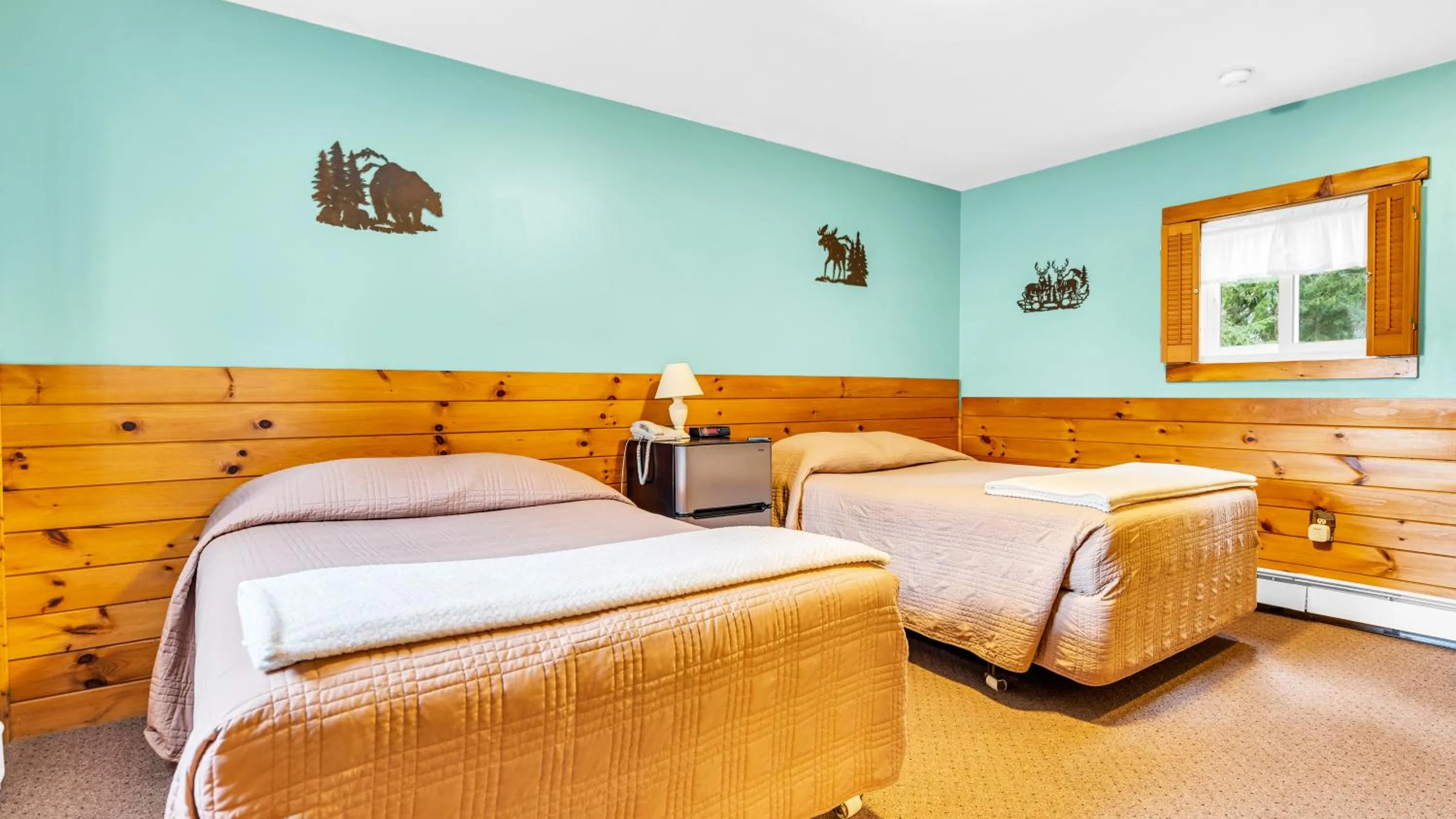 Bed in The Inn at the Rostay